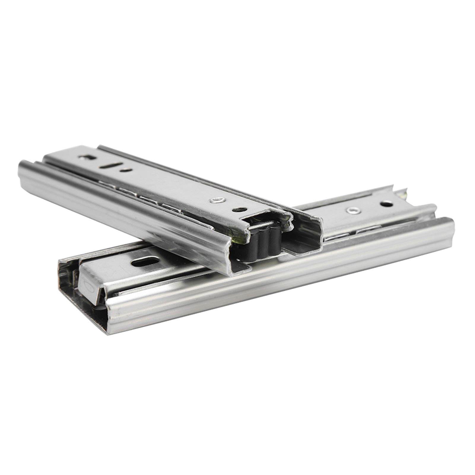 2pcs 5in Mini Short Drawer Slides Furniture Guide Rail Full Extension Kitchen view 3