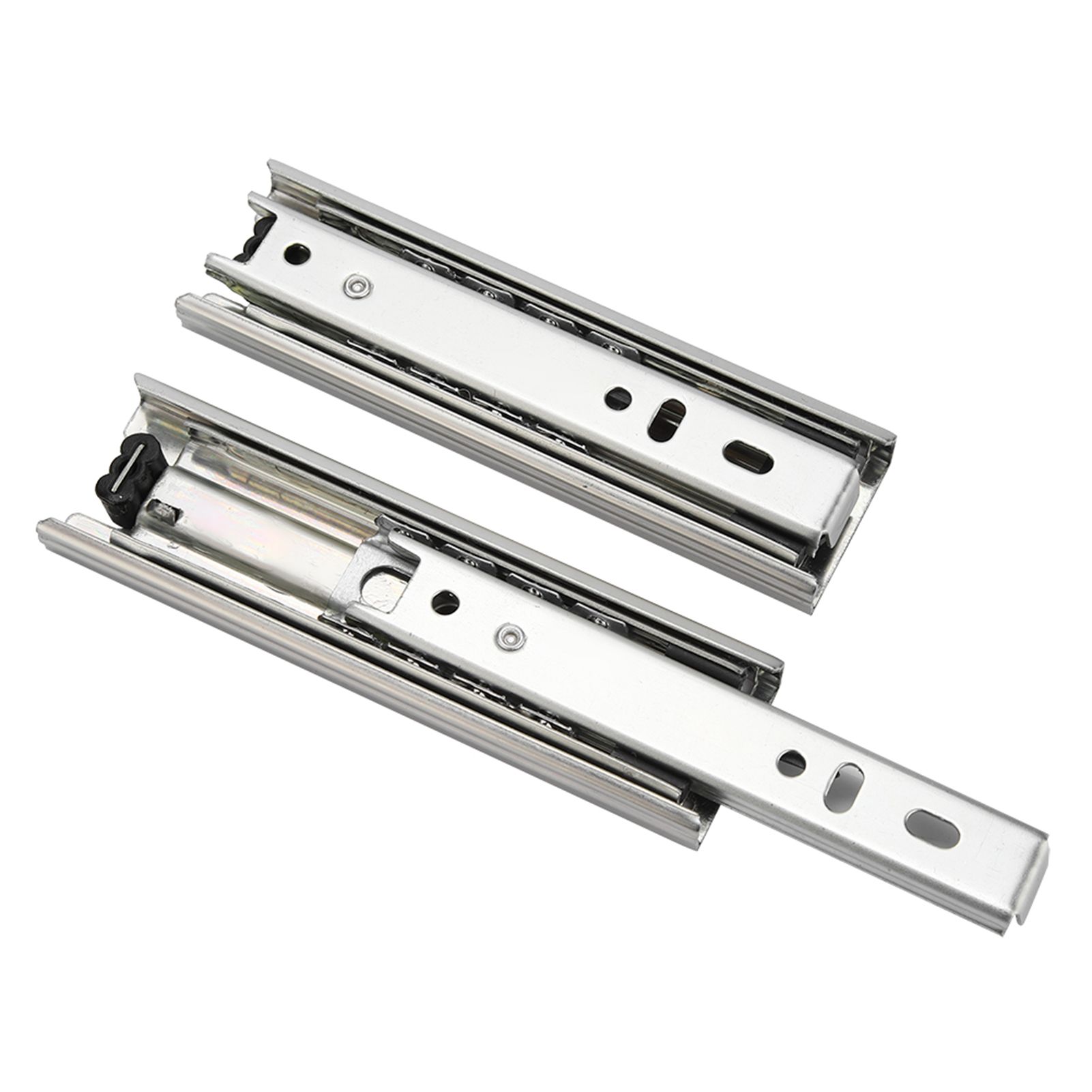 2pcs 5in Mini Short Drawer Slides Furniture Guide Rail Full Extension Kitchen view 9