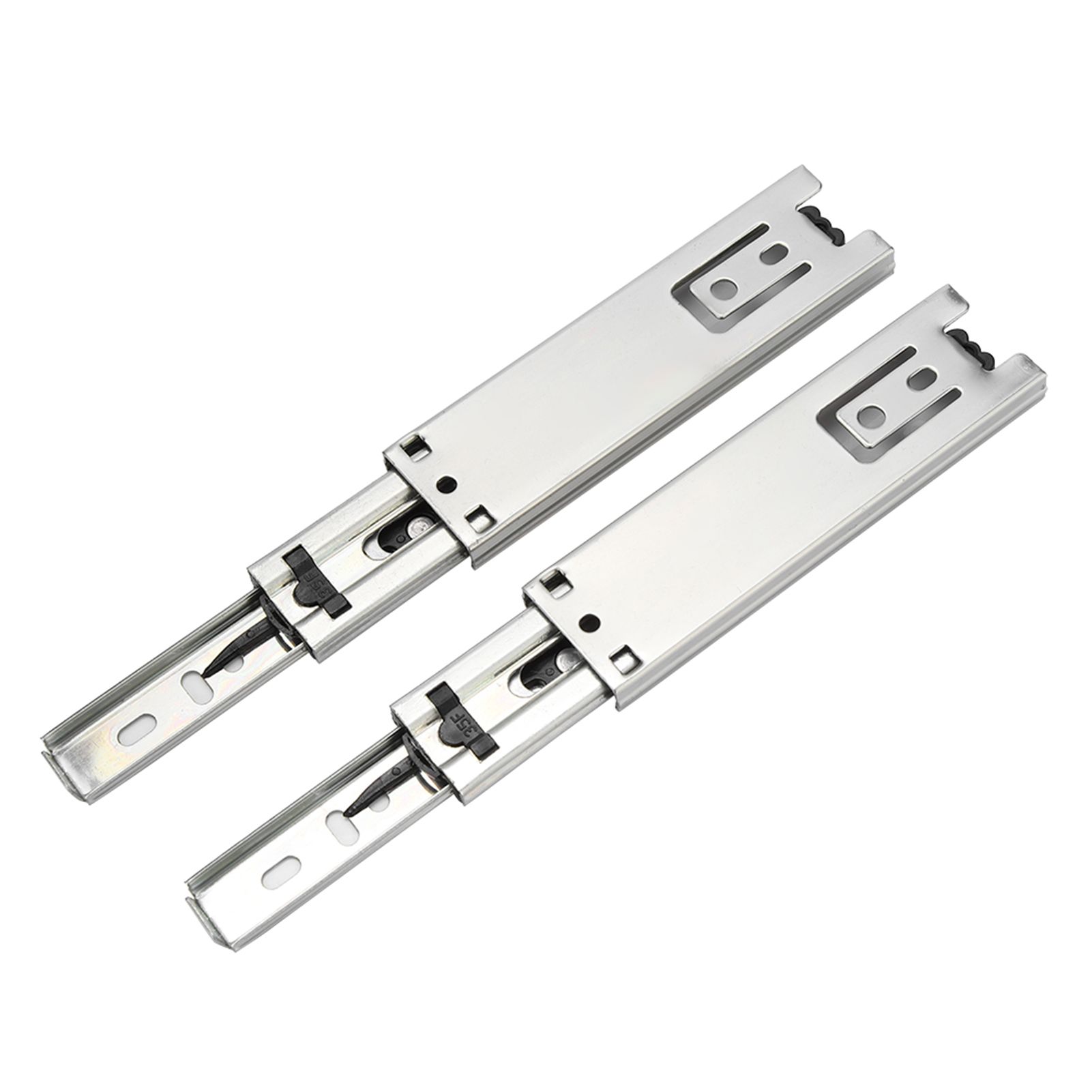2pcs 5in Mini Short Drawer Slides Furniture Guide Rail Full Extension Kitchen view 10