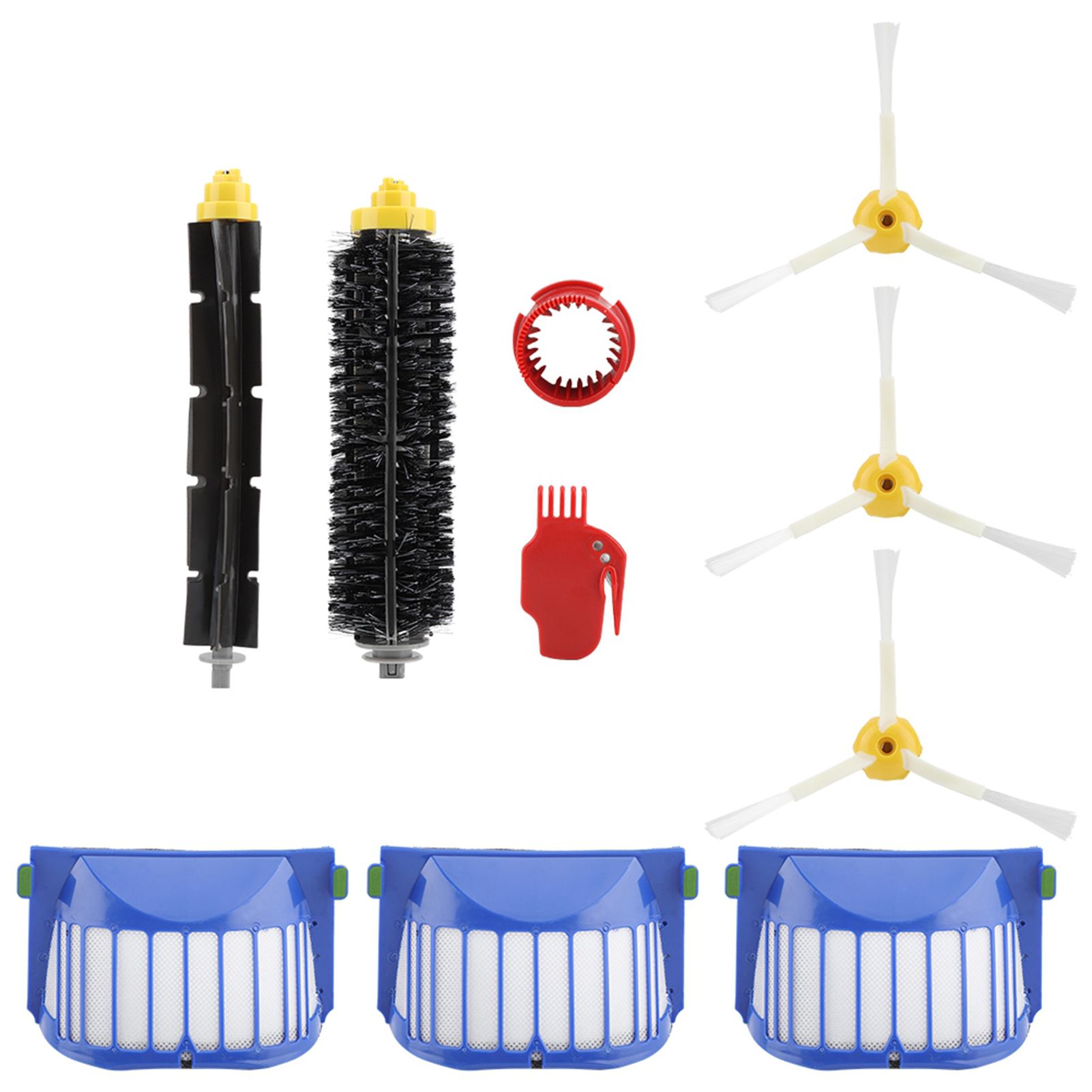 Beater Brush Filter Bristle 3 Armed Flexible Brushes for Cleaning Tool 600 610 view 4