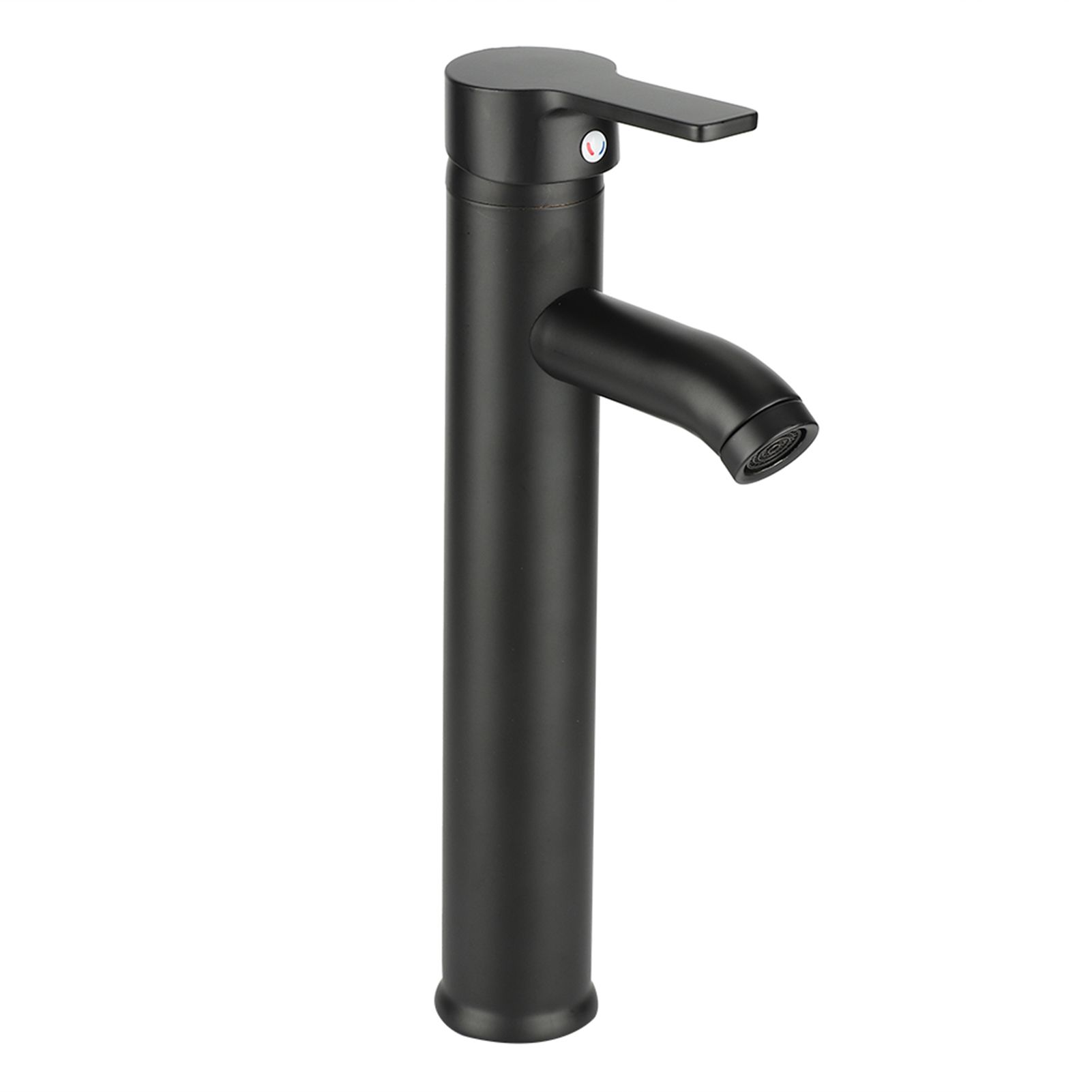 Stainless Steel Black Basin Mixer Tap Hot Cold Washbasin Sink Faucet for view 2