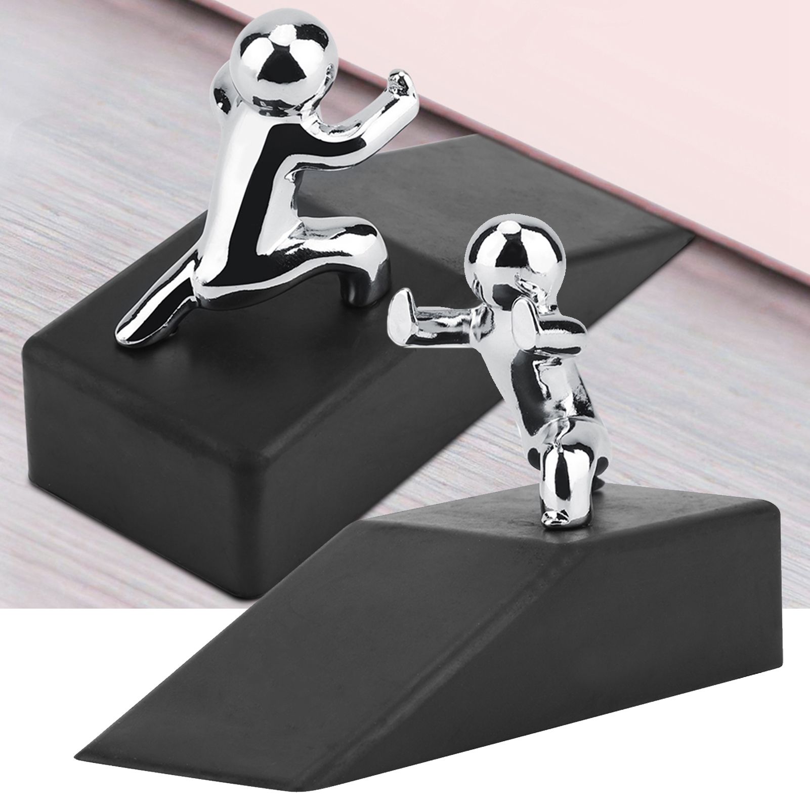 NOn slip Rubber Bases Stopper Safe Anti collision Door Stop Novelty design Decor view 11
