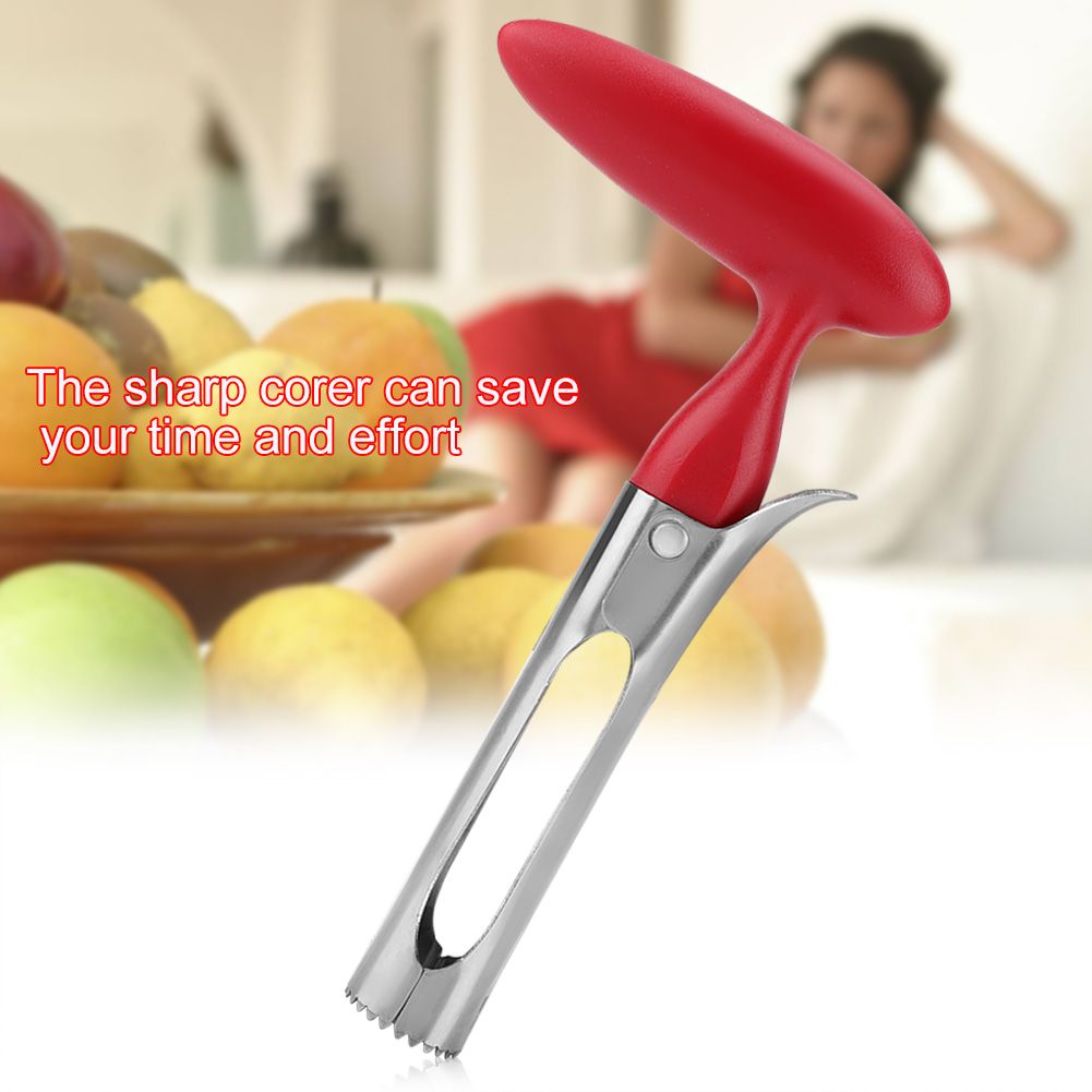 Stainless Steel Anti rust Durable Sharp Corer Seed Remover for Apples Pears Fruit view 11