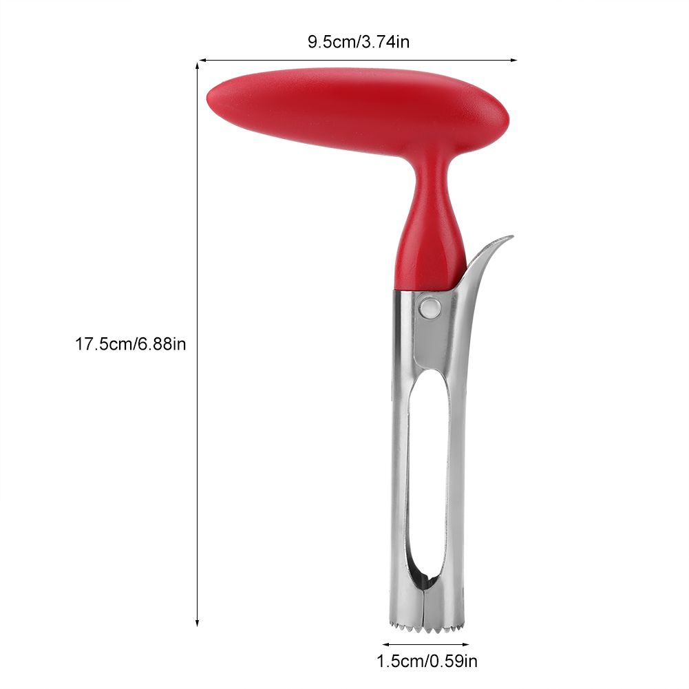 Stainless Steel Anti rust Durable Sharp Corer Seed Remover for Apples Pears Fruit view 12