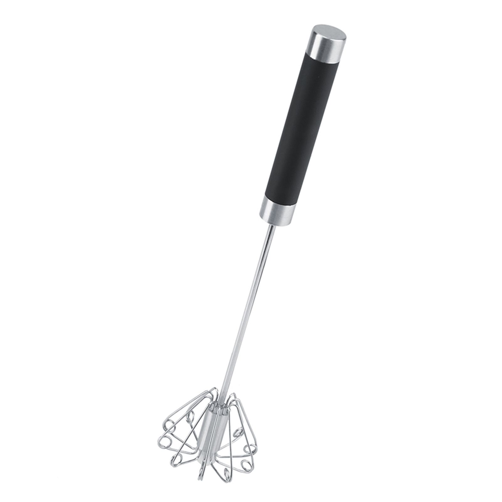 Stainless Steel Anti rust Durable Rotatable Manual Whisk Egg Beater view 7