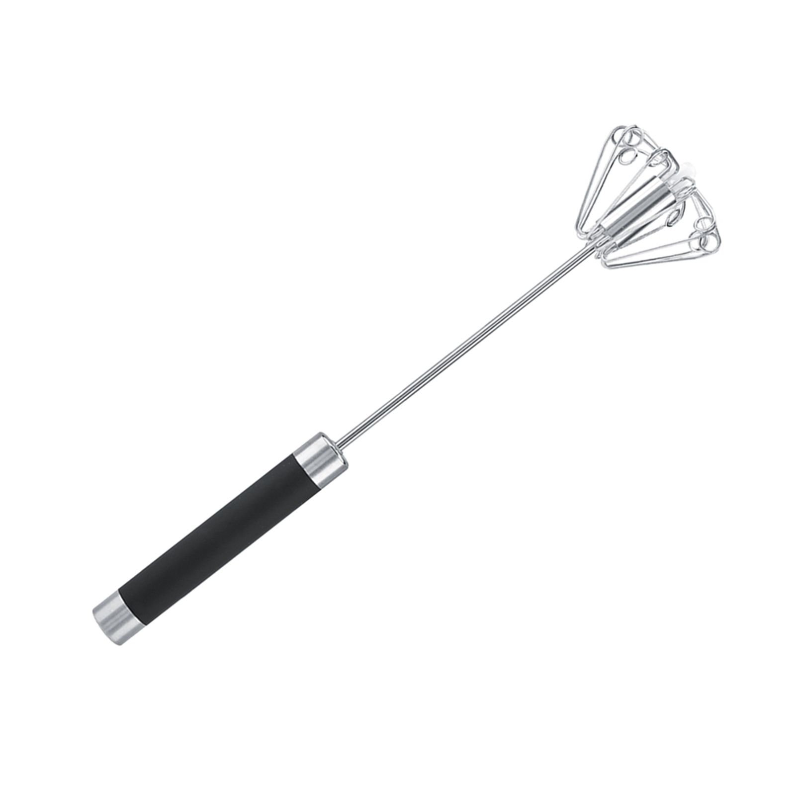 Stainless Steel Anti rust Durable Rotatable Manual Whisk Egg Beater view 8