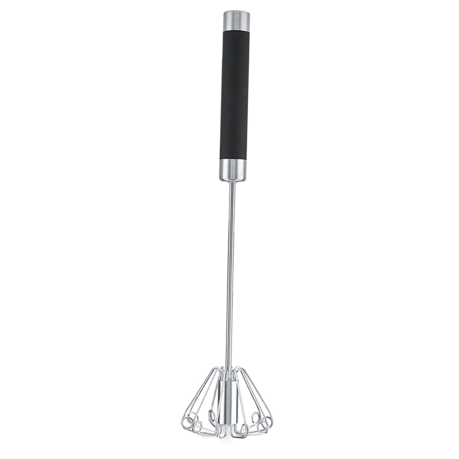 Stainless Steel Anti rust Durable Rotatable Manual Whisk Egg Beater view 12