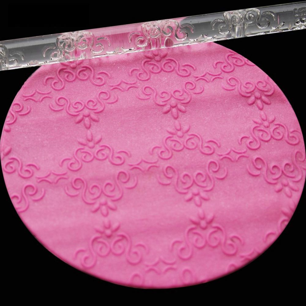 High Quality Acrylic Rolling Pin Pastry Rolling Pin Fondant Plasticine Roller view 2