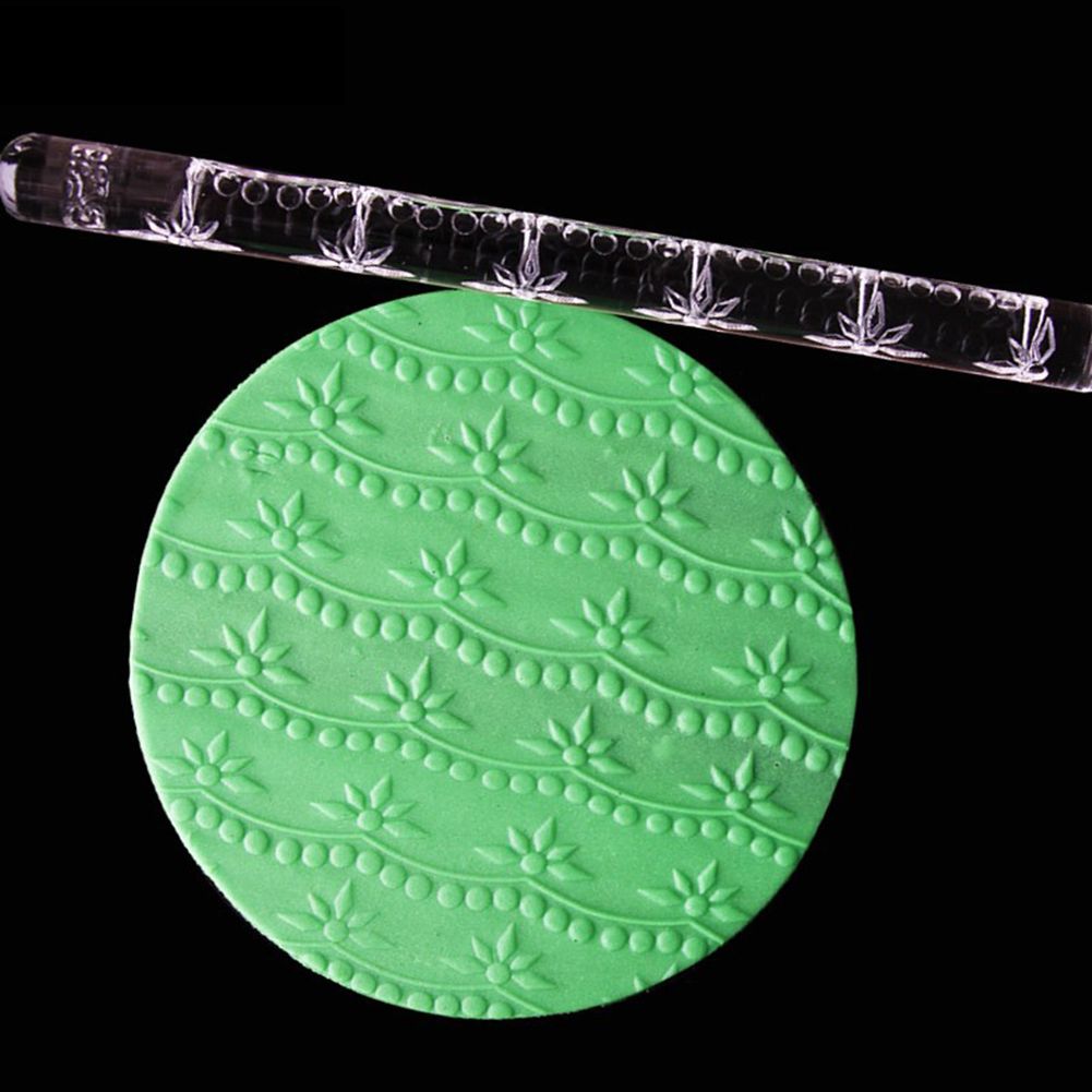 High Quality Acrylic Rolling Pin Pastry Rolling Pin Fondant Plasticine Roller view 2