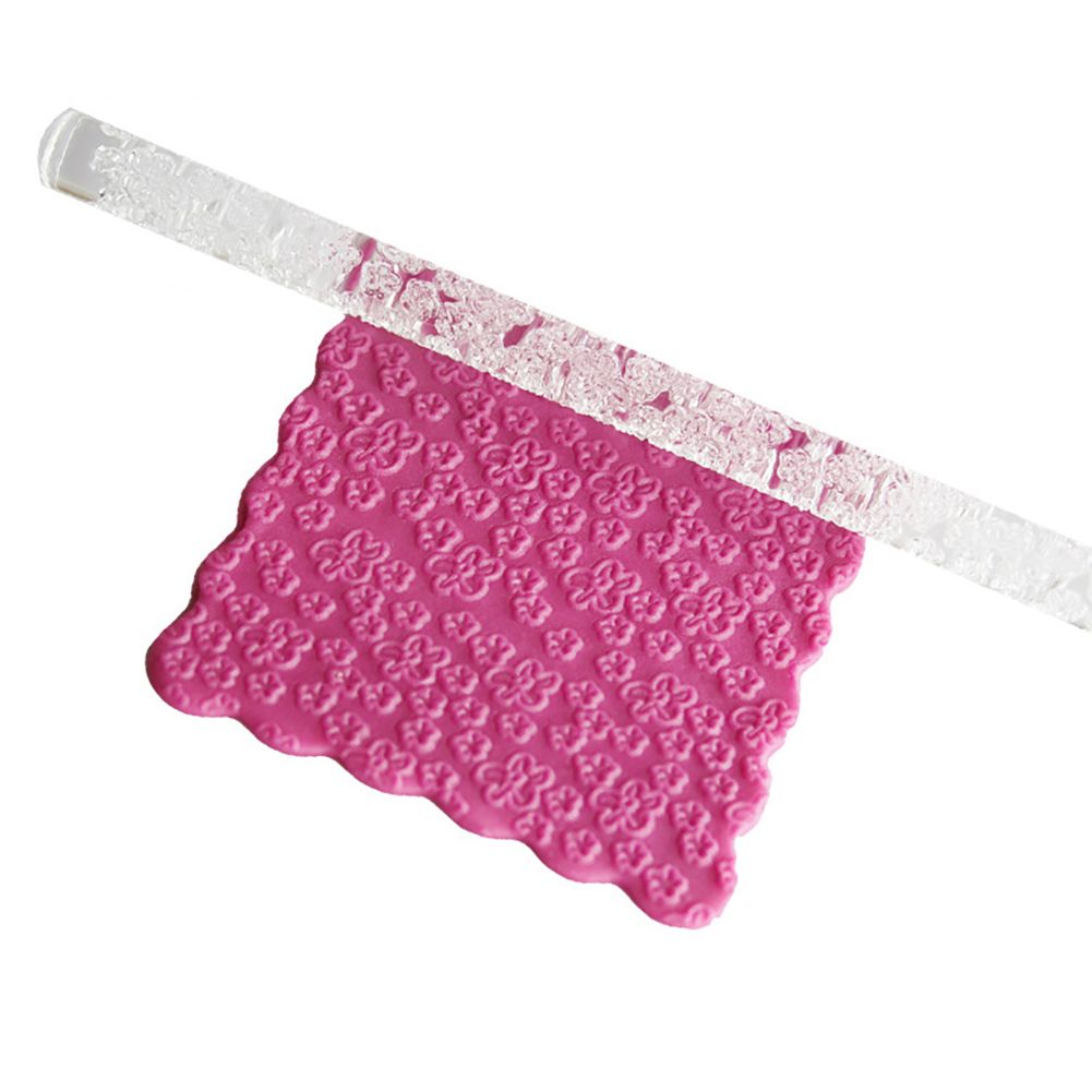 High Quality Acrylic Rolling Pin Pastry Rolling Pin Fondant Plasticine Roller view 2