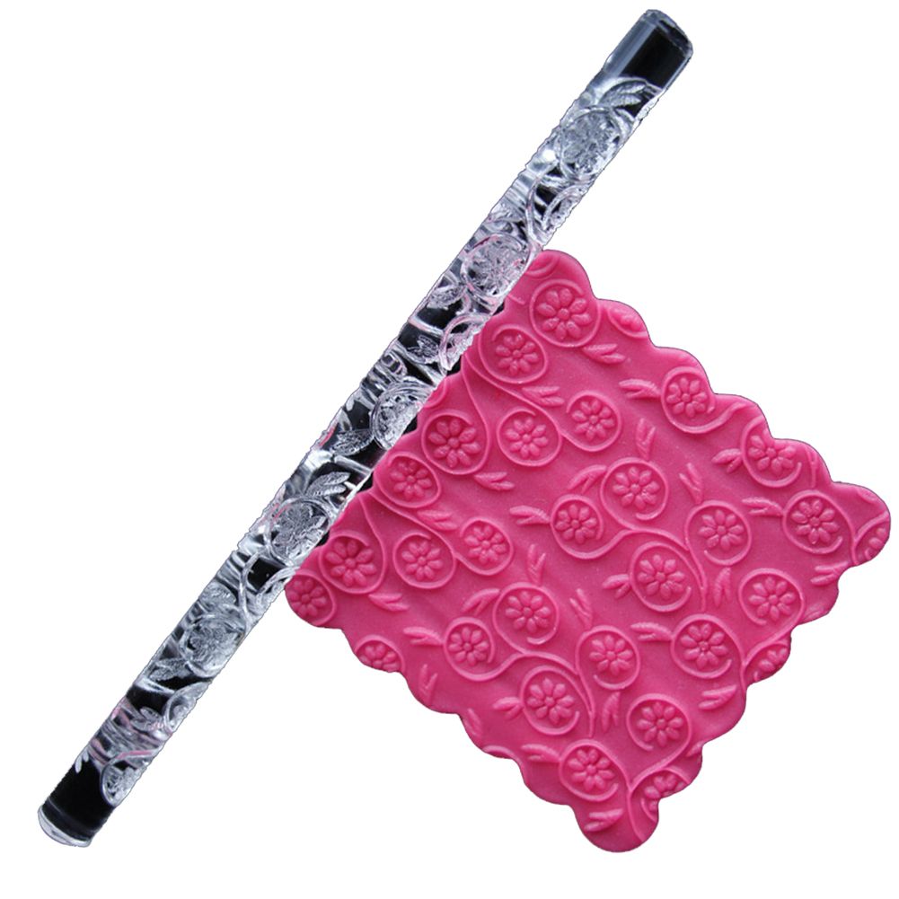 High Quality Acrylic Rolling Pin Pastry Rolling Pin Fondant Plasticine Roller