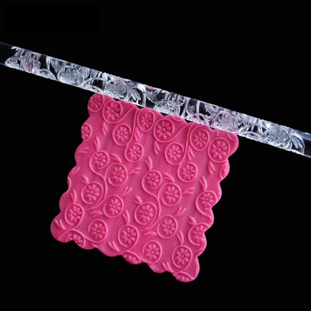 High Quality Acrylic Rolling Pin Pastry Rolling Pin Fondant Plasticine Roller view 2