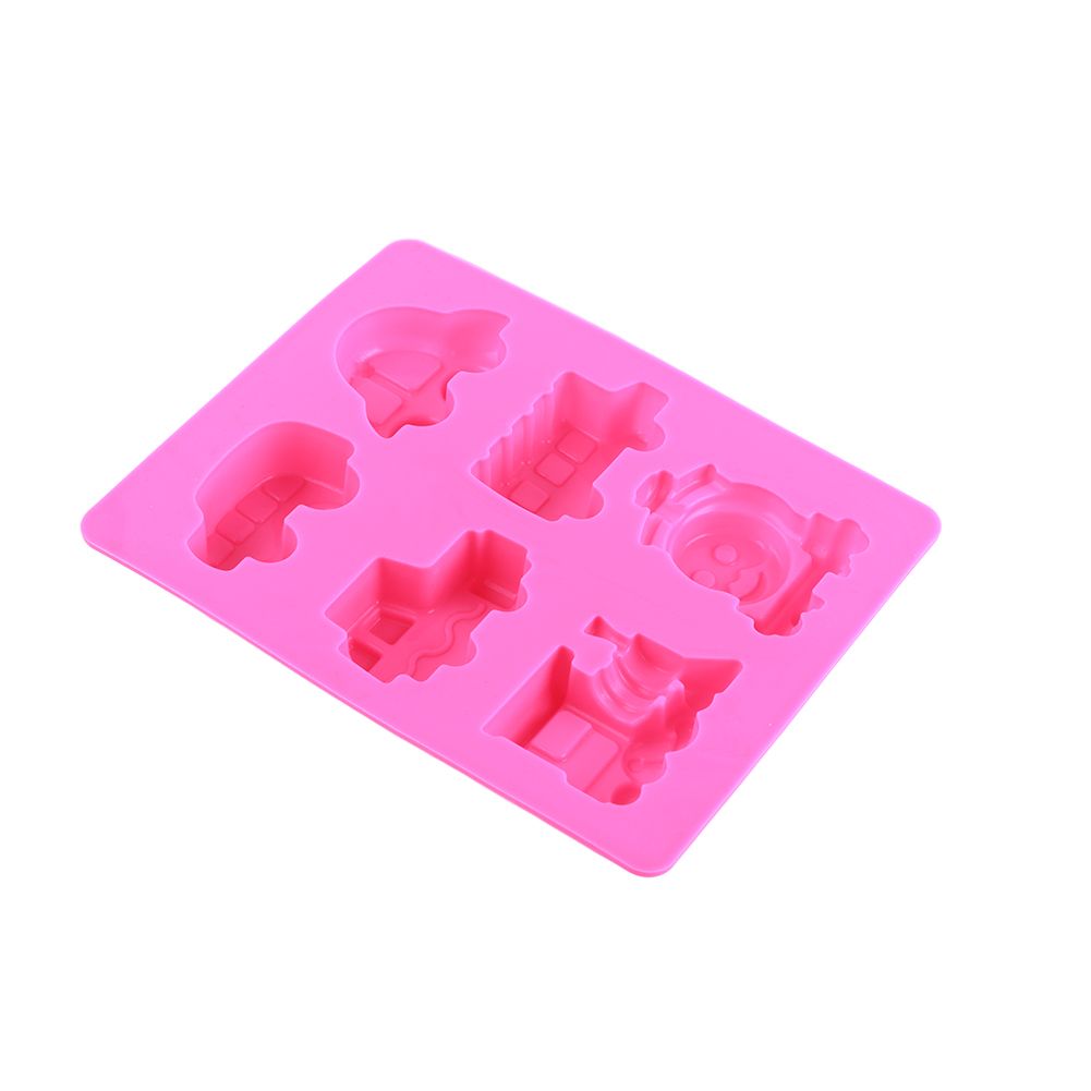 Thomas Train Car Soap Mould Fondant Cake Decoration Mold Silicone DIY Baking Tool view 3