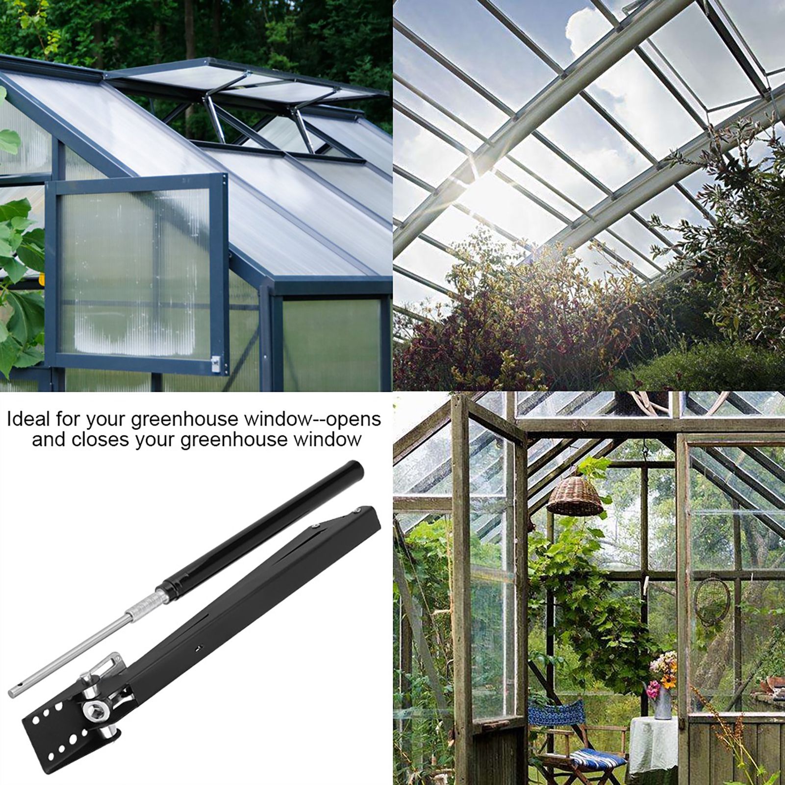 Greenhouse Window Opener Vent Autovent Solar Heat Sensitive Automatic view 10