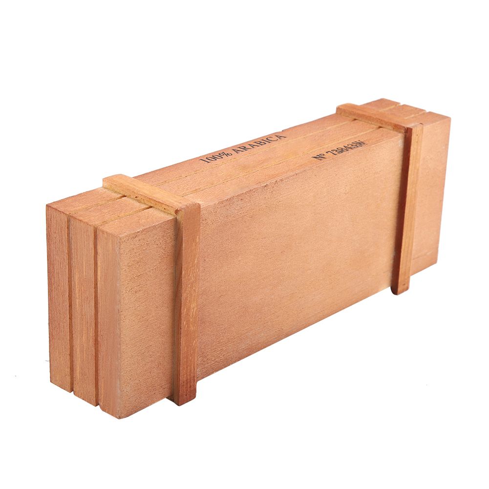 Vintage Wood Flower Planter Succulent Pot Rectangle Box for Home Desktop view 10