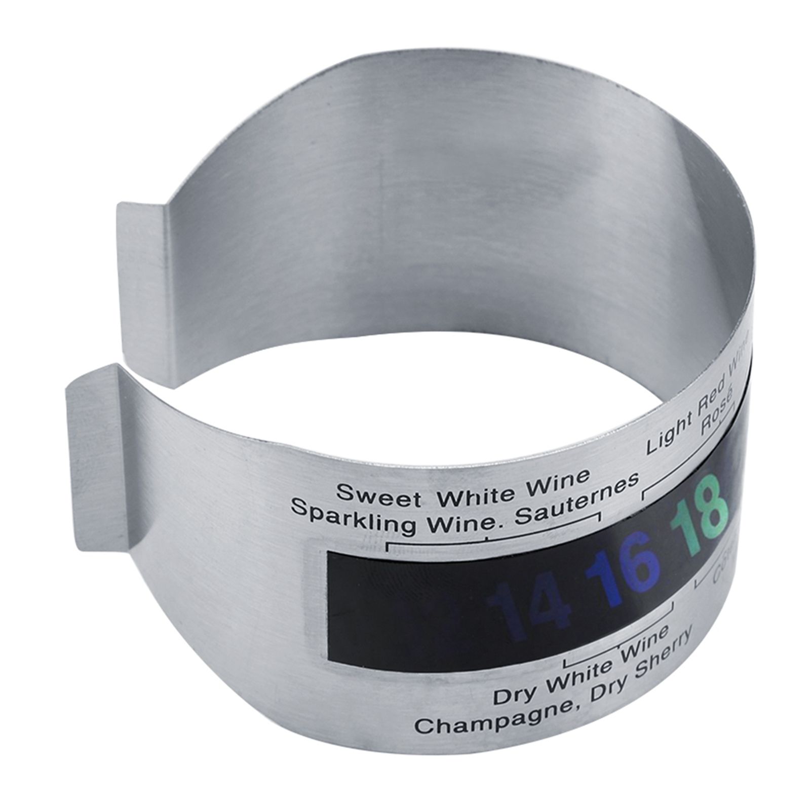Stainless Steel Wine LCD Thermometer Bottle Beer Red Wines Bracelet view 4