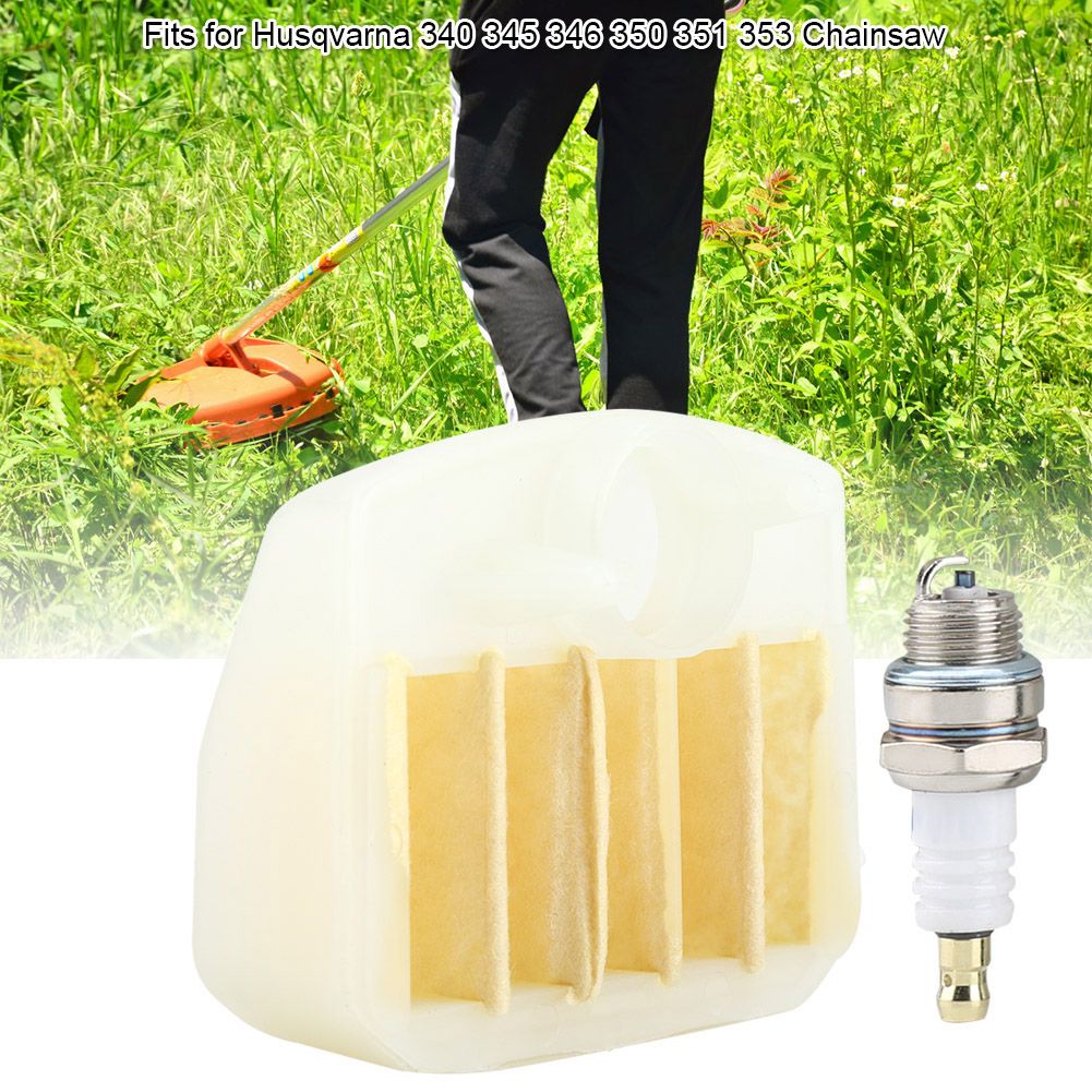 Air Filter L7T Spark Plug Kit for Husqvarna 340 345 346 350 351 353 Chainsaw view 2