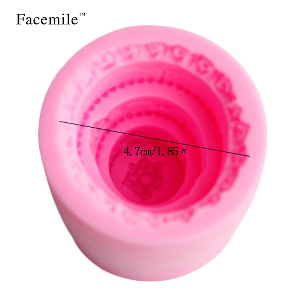 Pudding Fondant Cake Decorative Silicone DIY Mold Soap Making Tool view 7