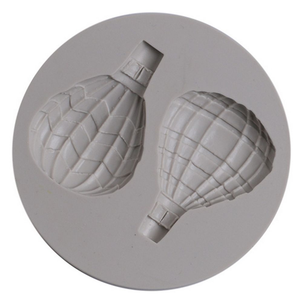 Hot Air Balloon Pattern Fondant Cake Decorative Baking Silicone DIY Mold (50-615) — image 1