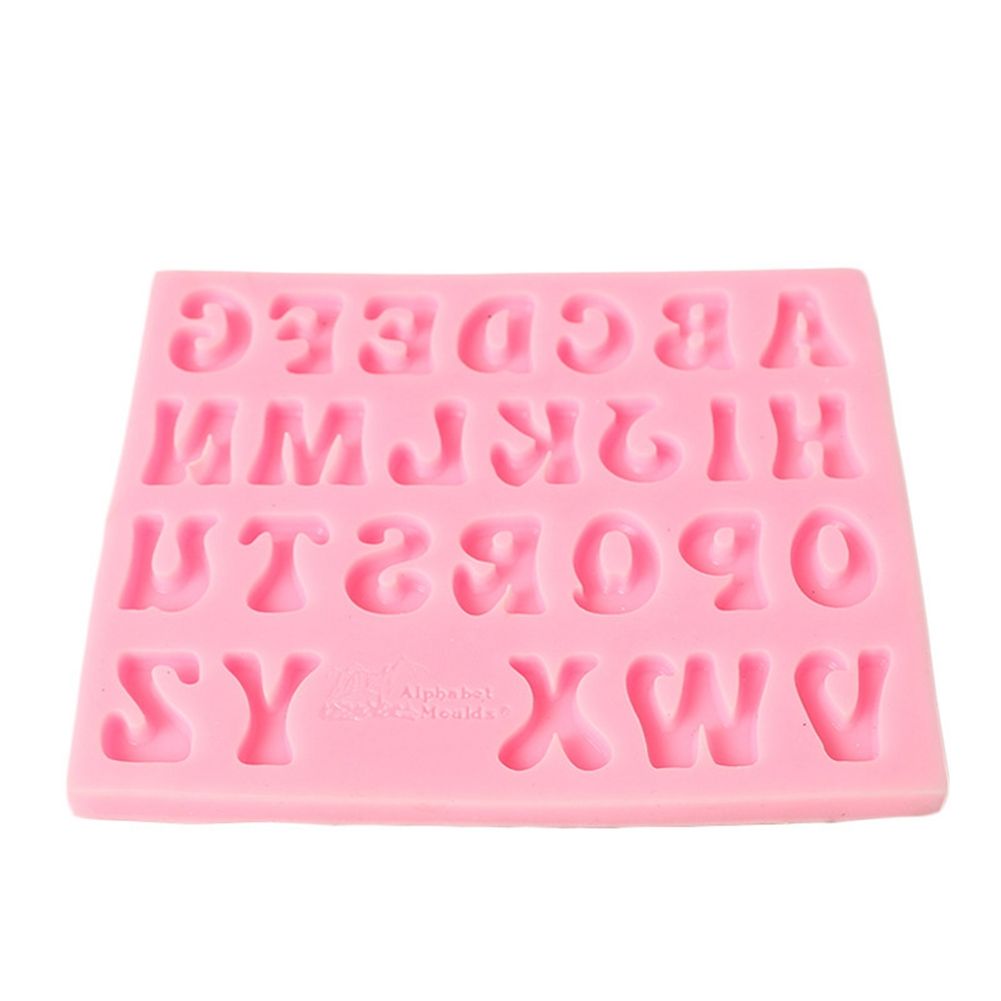 Letter Shape Cake Baking Cookie Chocolate Sugar Paste Food Silicone Mold Bakeware view 5
