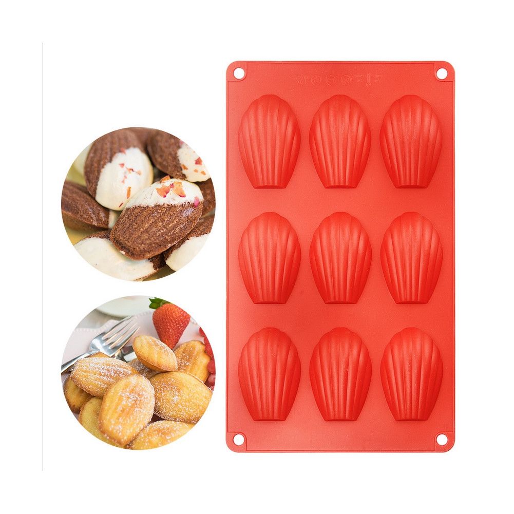 Shell Pattern Fondant Cake Decorative Baking Silicone DIY Mold Soap Making Tool view 2