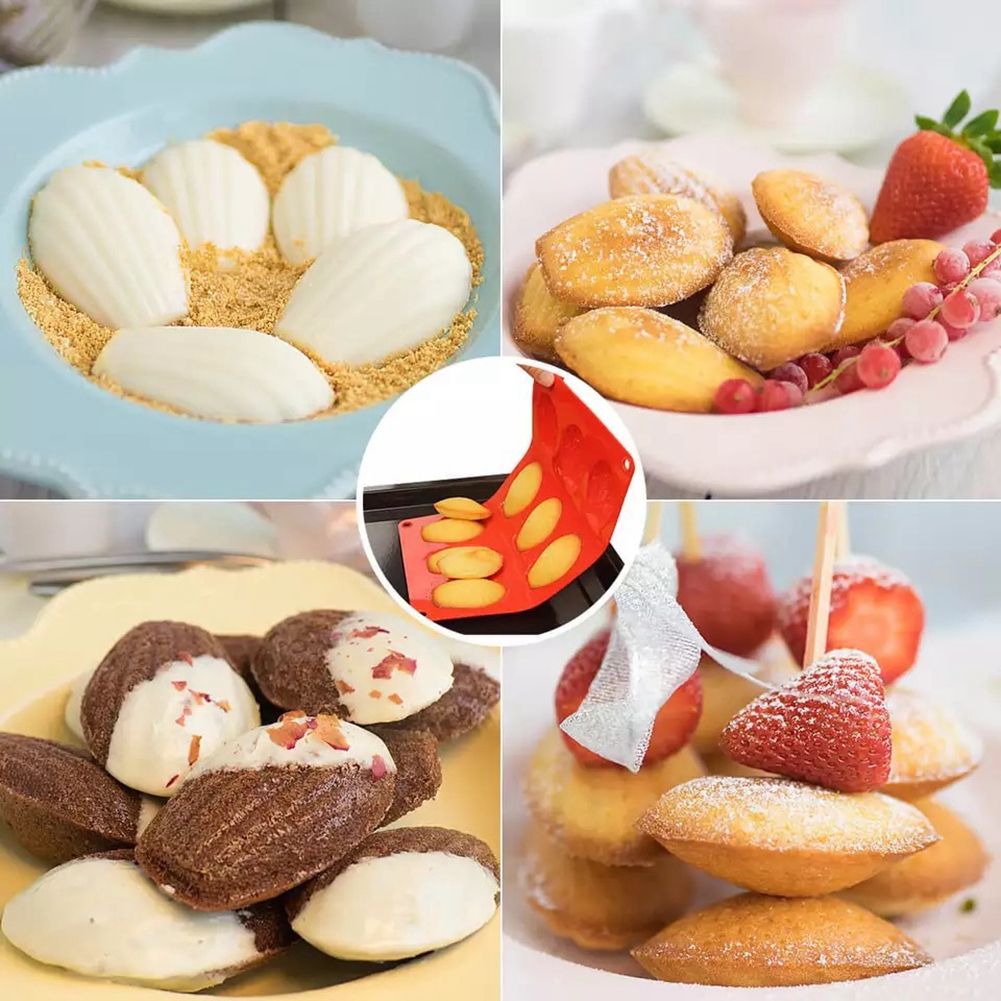 Shell Pattern Fondant Cake Decorative Baking Silicone DIY Mold Soap Making Tool view 4