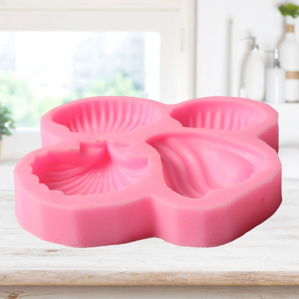 Shell Pattern Silicone DIY Mold Fondant Cake Decorative Baking Soap Making Tool view 5