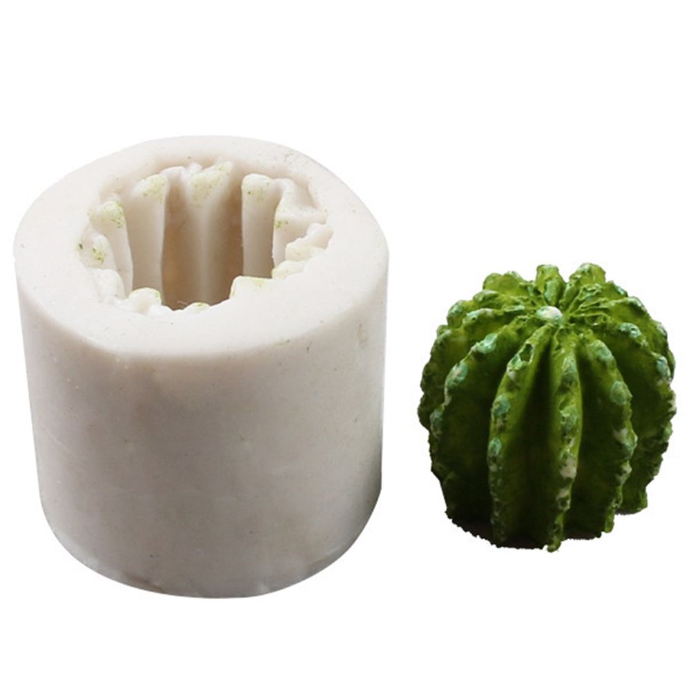 Small Cactus Cake Baking Cookie Chocolate Sugar Paste Candle Soap Silicone view 3