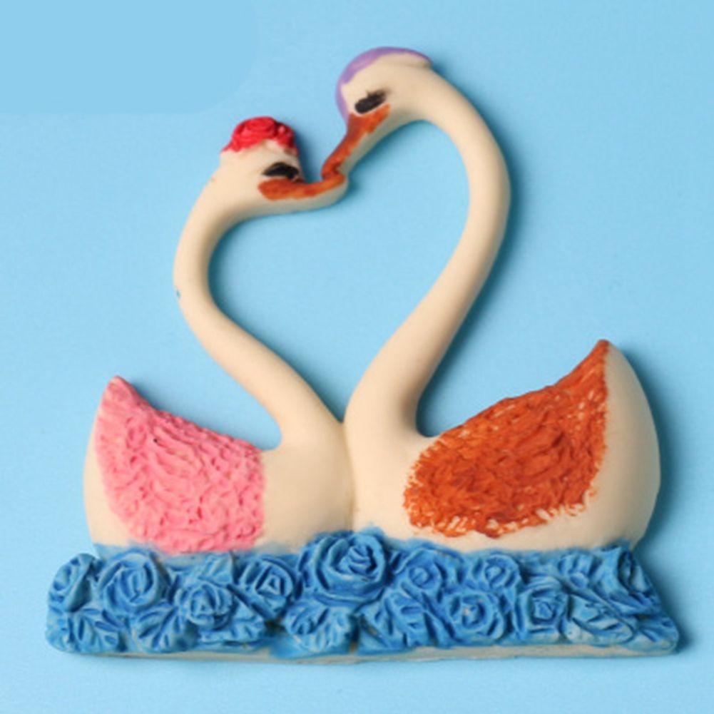 Silicone Cake Mold Sweet Couple Swan Pattern Desserts Chocolate Baking DIY view 3