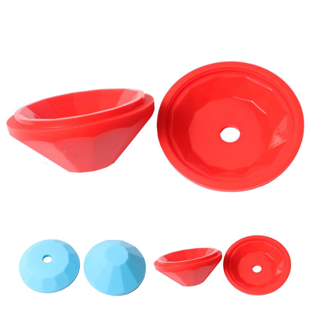 Silicone Cake Mold 3D Diamond Pattern Pudding Desserts Baking DIY Mold Soap view 2