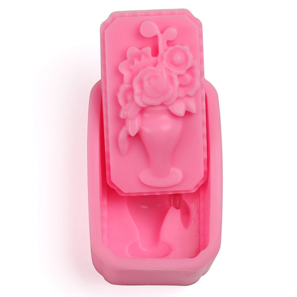 Vase Shape Cake Baking Cookie Chocolate Sugar Paste Food Silicone Mold Bakeware view 2
