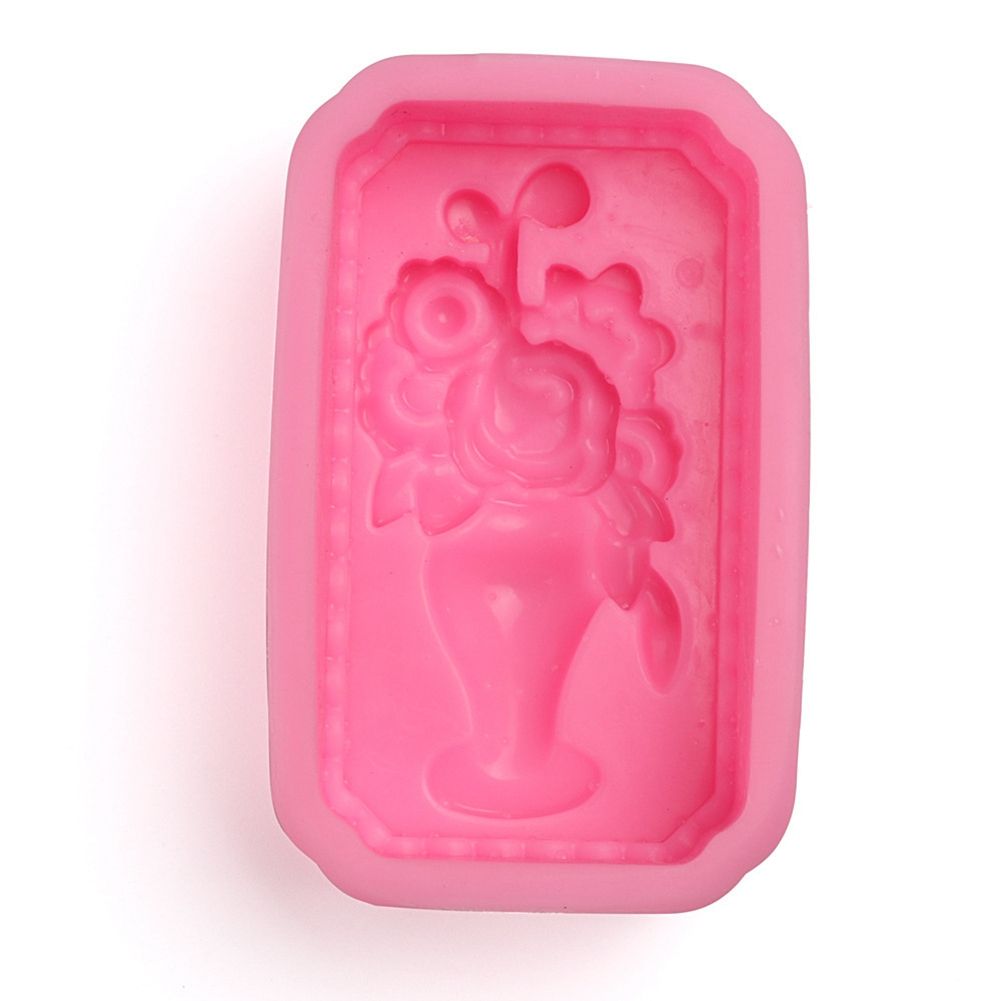 Vase Shape Cake Baking Cookie Chocolate Sugar Paste Food Silicone Mold Bakeware view 3