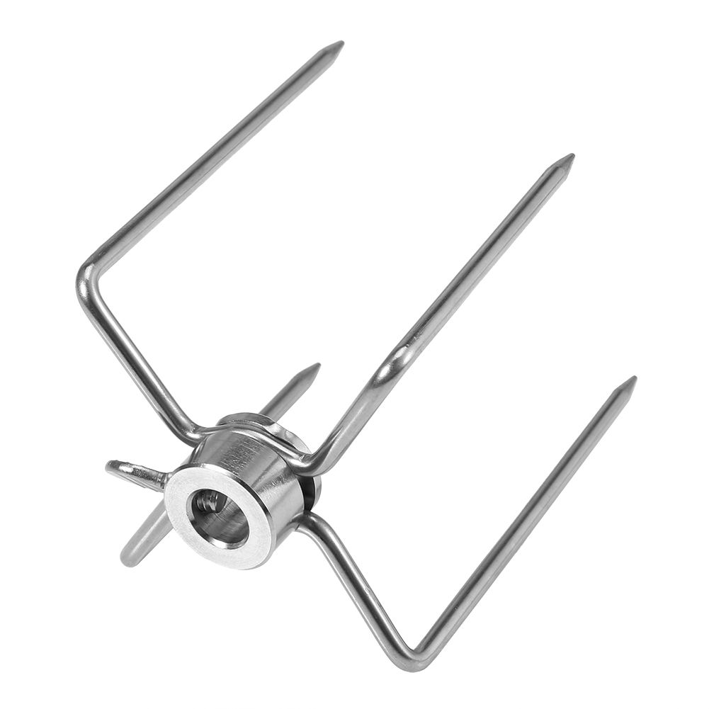 2PCS Multifunctional Stainless Steel BBQ Fork Grill Fork Roast Spit Barbecue Tool view 6