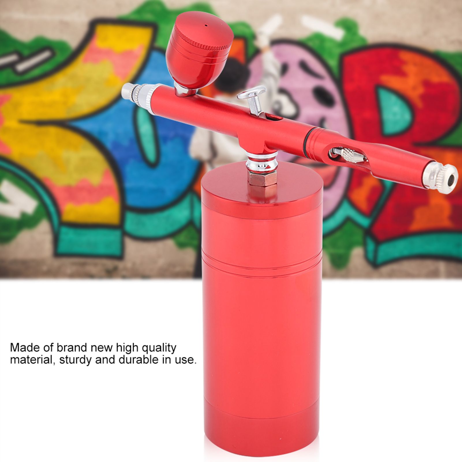 0.3mm Mini Air Compressor Spray Airbrush Set 7CC Capacity view 6