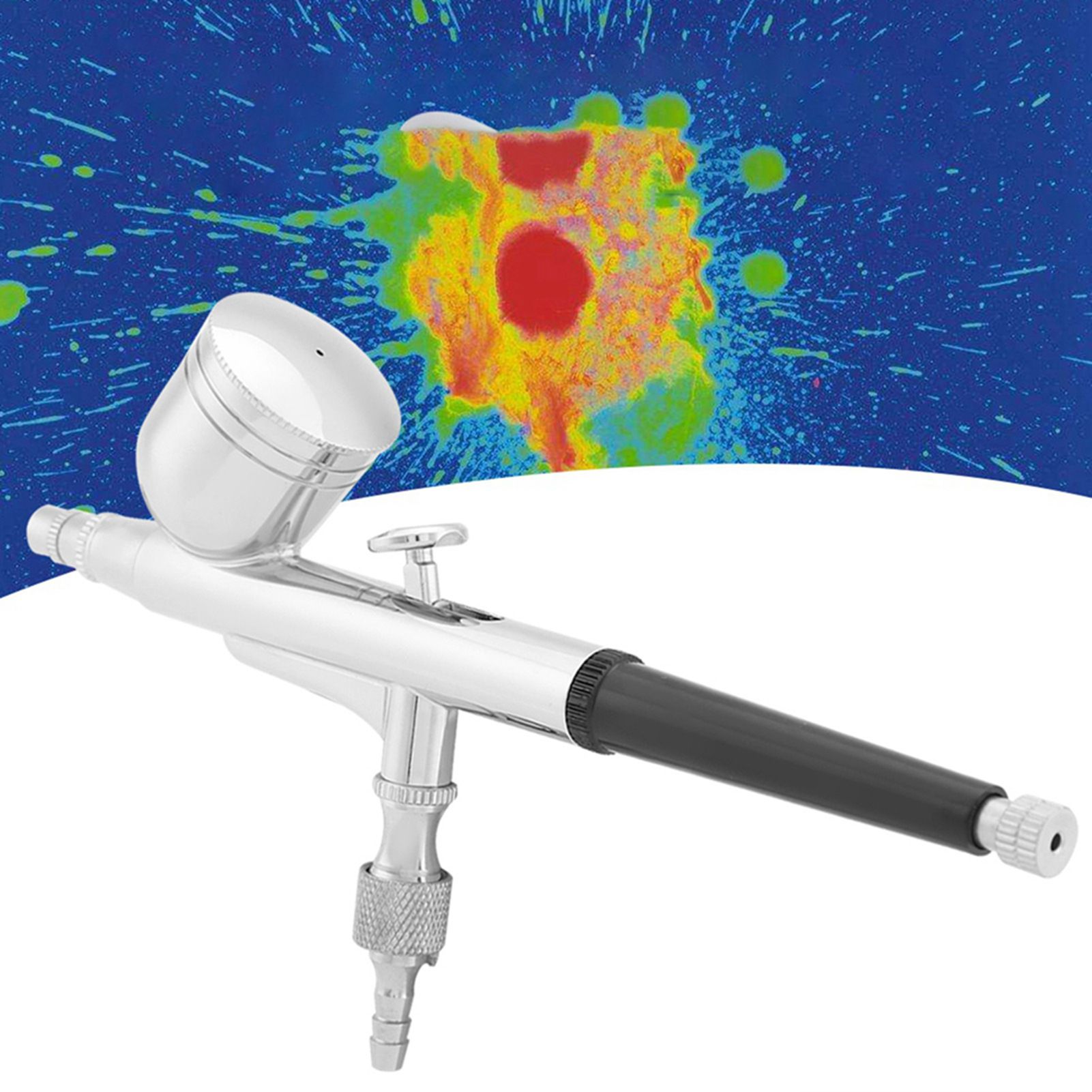 Spirit Air G-130 Gravity Feed Dual Action Airbrush Paint Spray Gun Kit (0.5mm) view 12