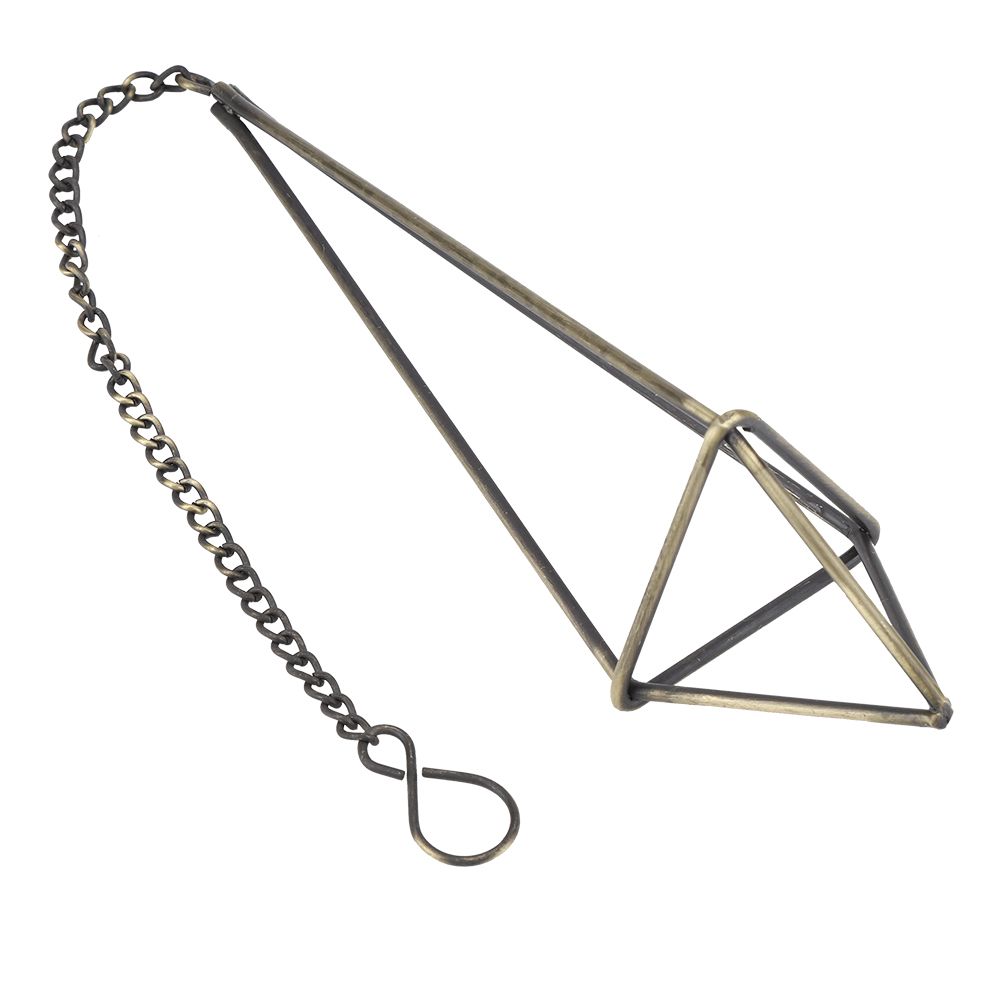Geometric Triangle Hanging Flower Holder Stand Elegant Air Plants Bromeliads view 7