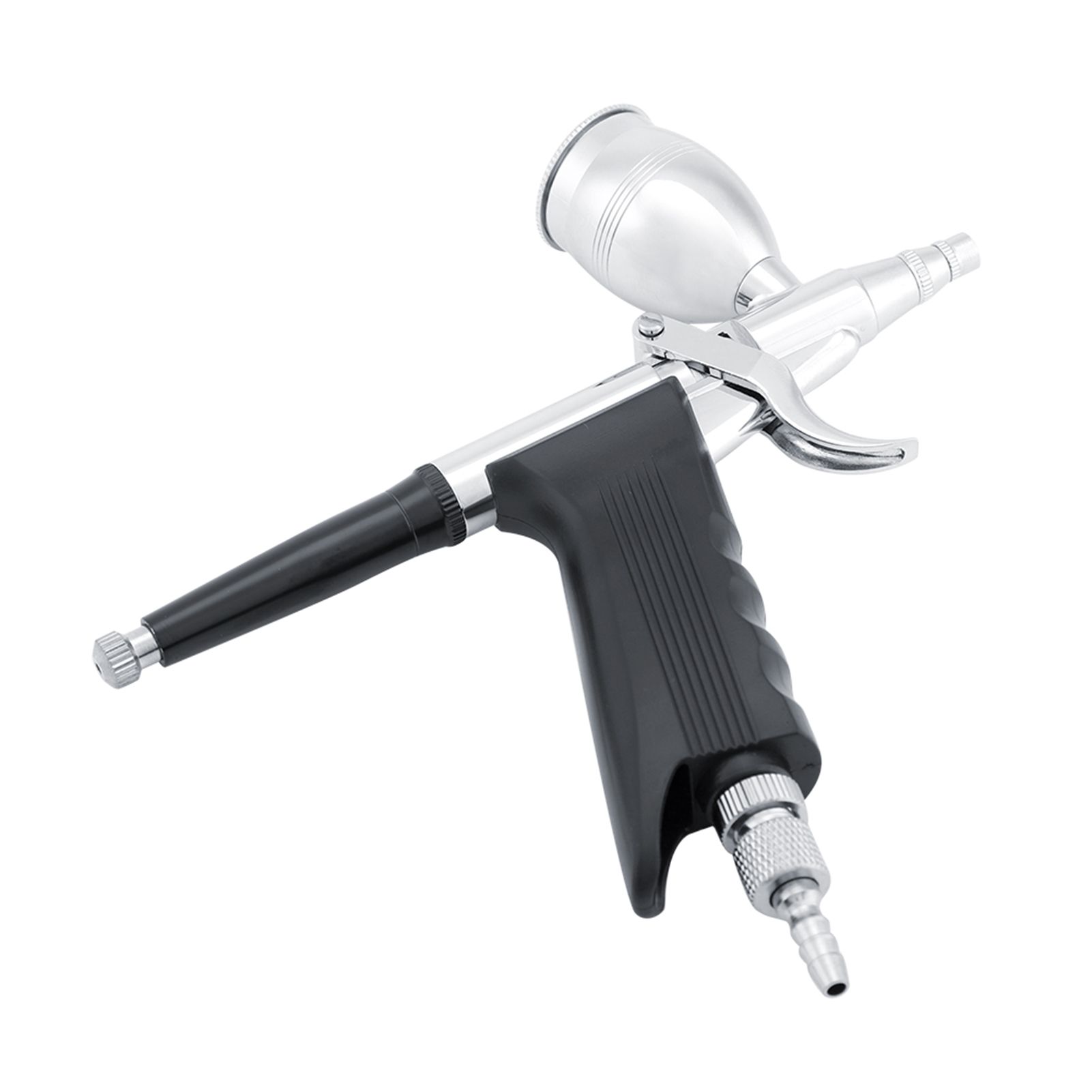 Dual Action Airbrush Compressor Kit Craft Cake Paint Art Spray Gun Set Tools view 2