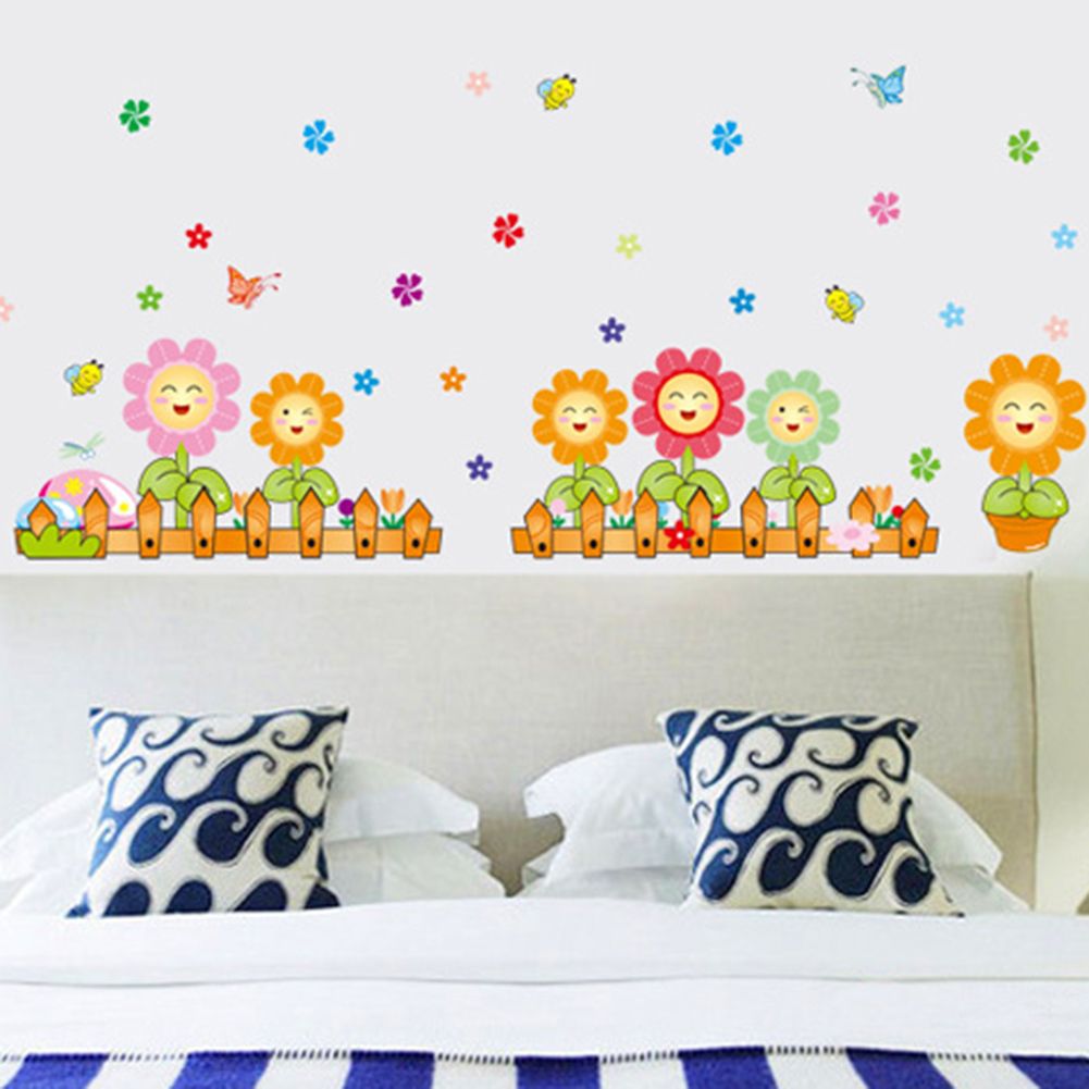 Cute Pattern Wall Decor Children's Room Kindergarten Decorative Sticker view 3