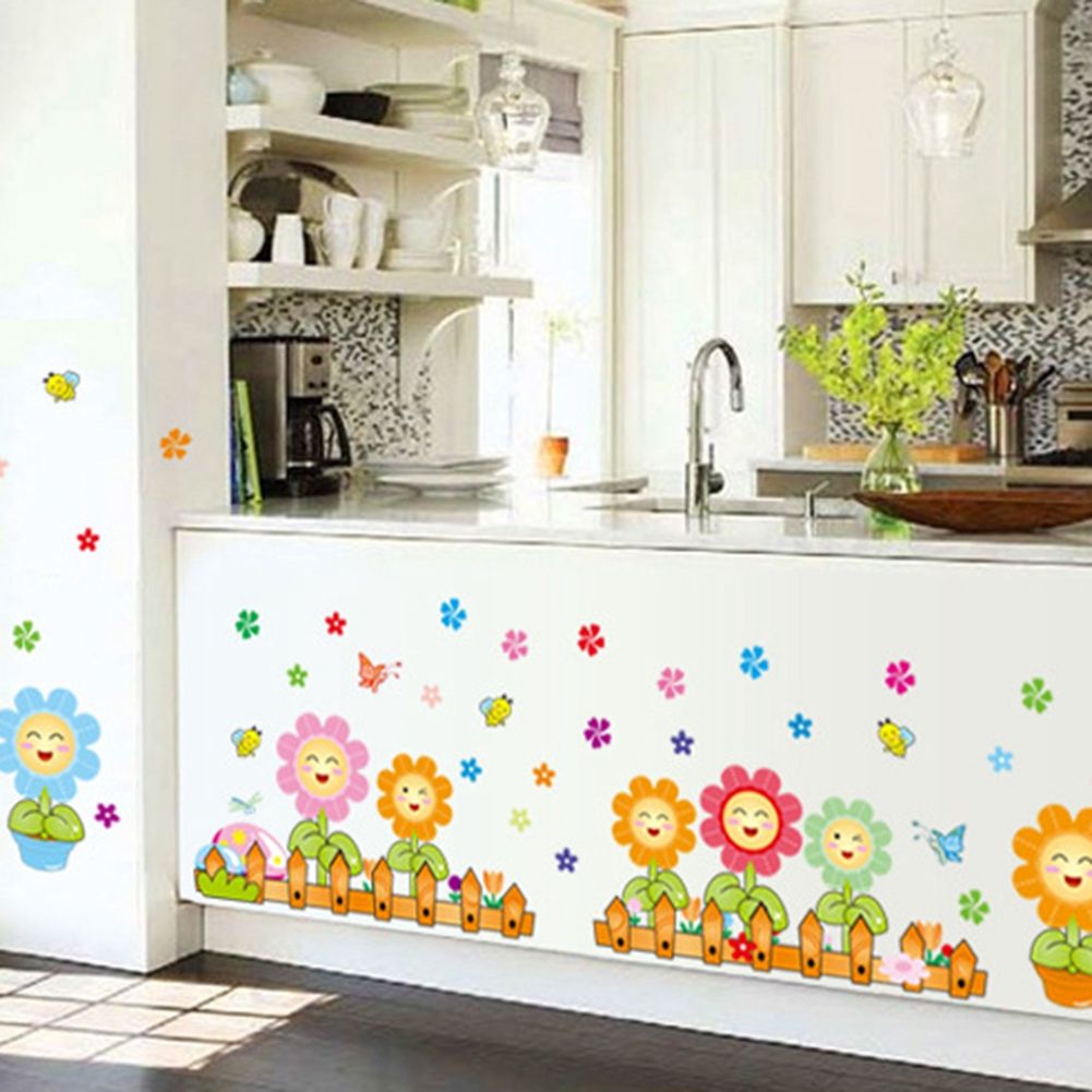 Cute Pattern Wall Decor Children's Room Kindergarten Decorative Sticker view 4