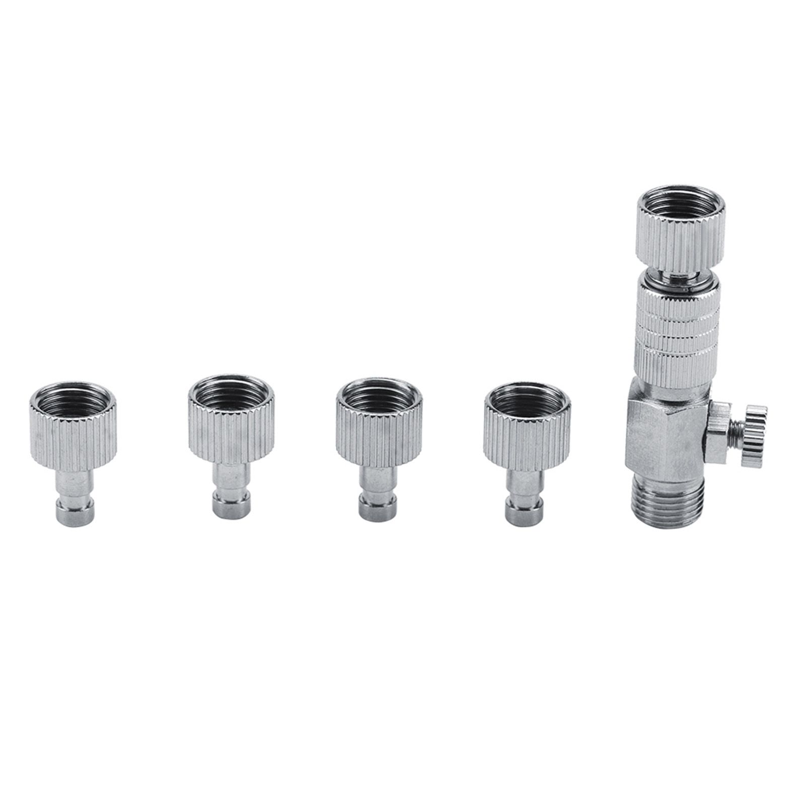 Disconnect Adapter Airbrush Air Horse Quick Connecter Set 1/8'' Fittings Part view 2