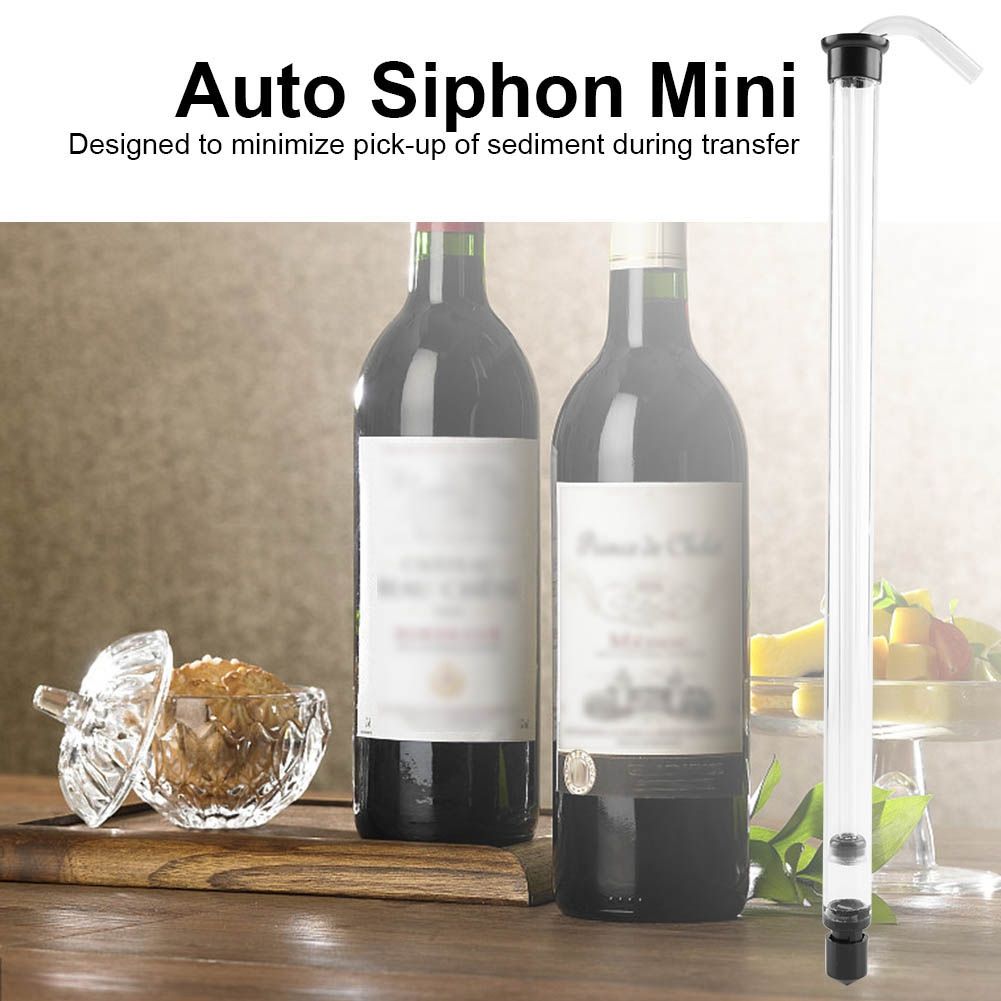Auto Siphon Racking Cane for Beer Wine Bucket Carboy Bottle with Tubing Plastic view 8