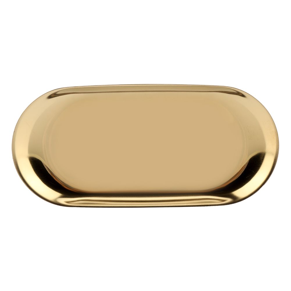 Nordic Style Stainless Storage Tray Cosmetics Jewelry Cake Plate for Office