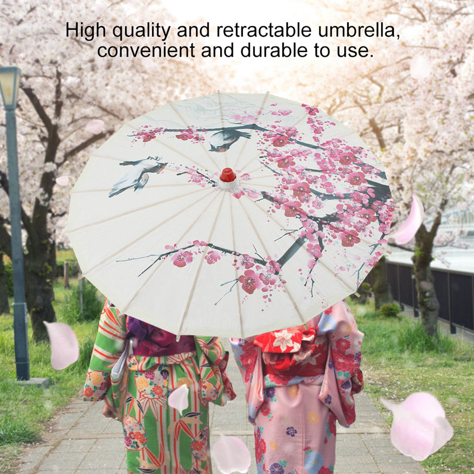 Small Size Handmade Oiled Paper Umbrella Chinese Art Classical Dance Umbrella view 8
