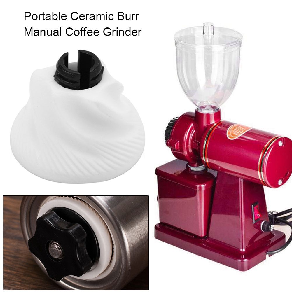 Portable Ceramic Burr Manual Coffee Grinder Core for Home Office Hand Crank view 7