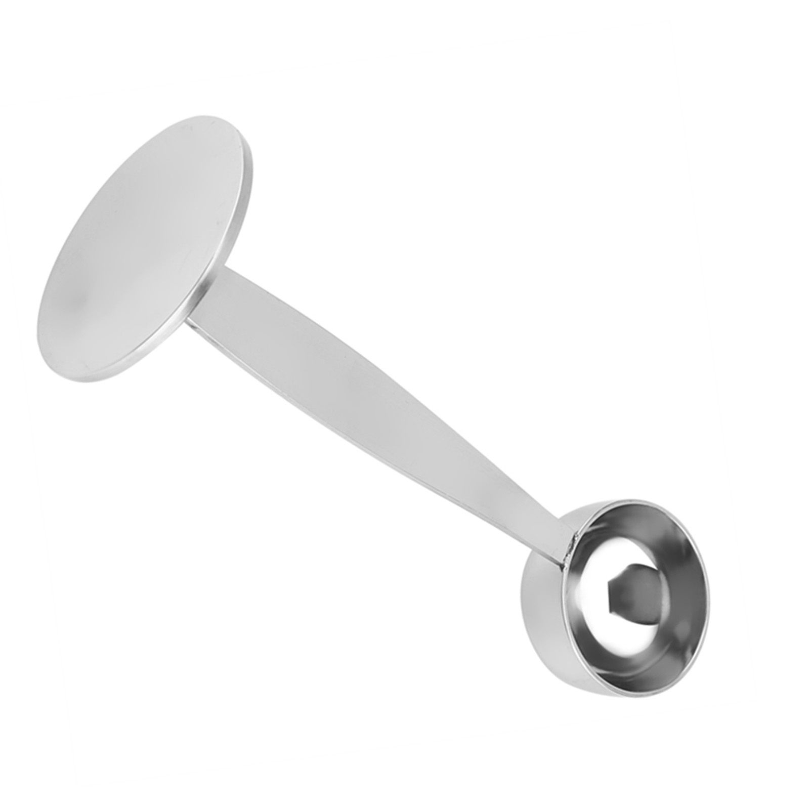 Dual purpose Stainless Steel Tamping Measuring Coffee Bean Powder Spoon Scoop view 6