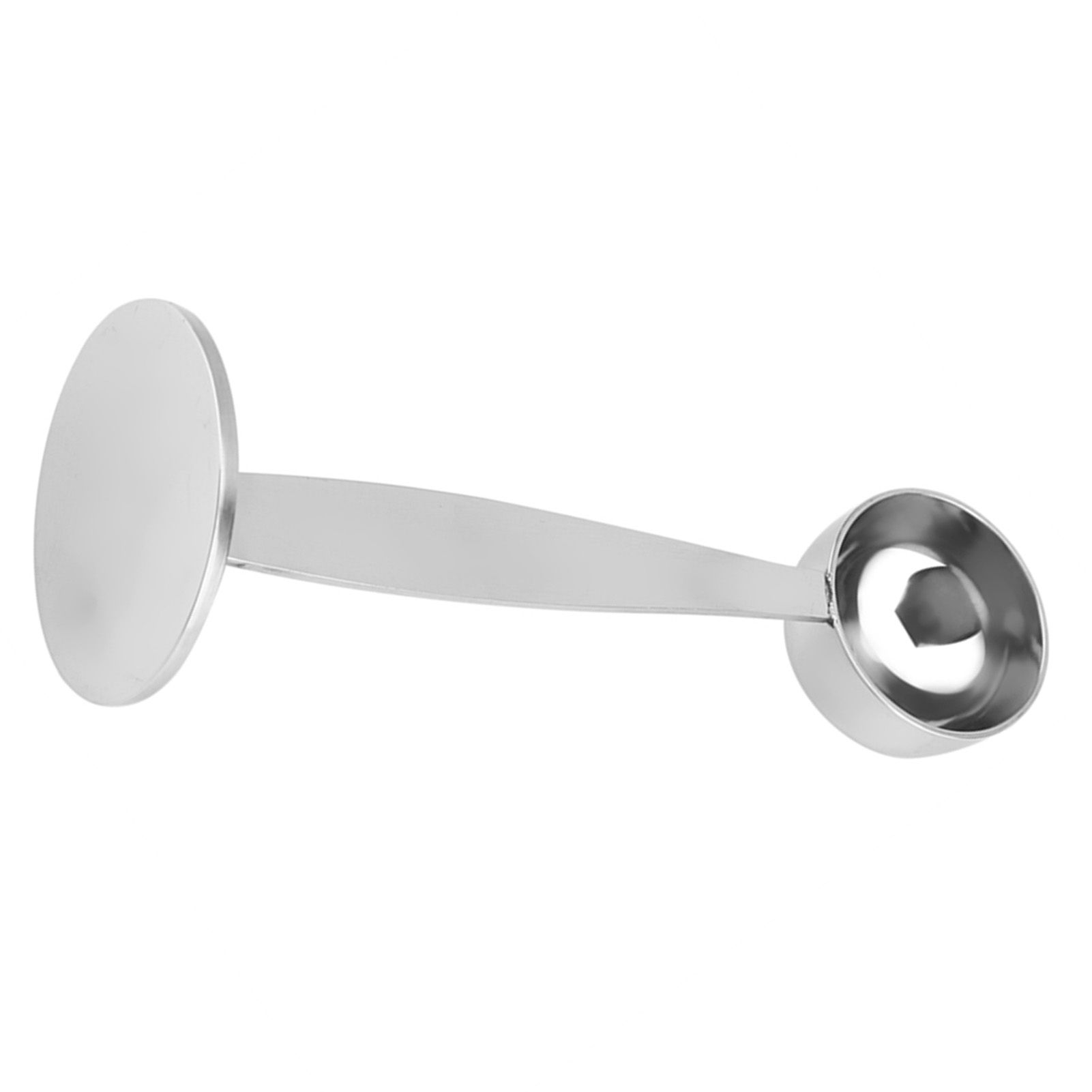 Dual purpose Stainless Steel Tamping Measuring Coffee Bean Powder Spoon Scoop view 7