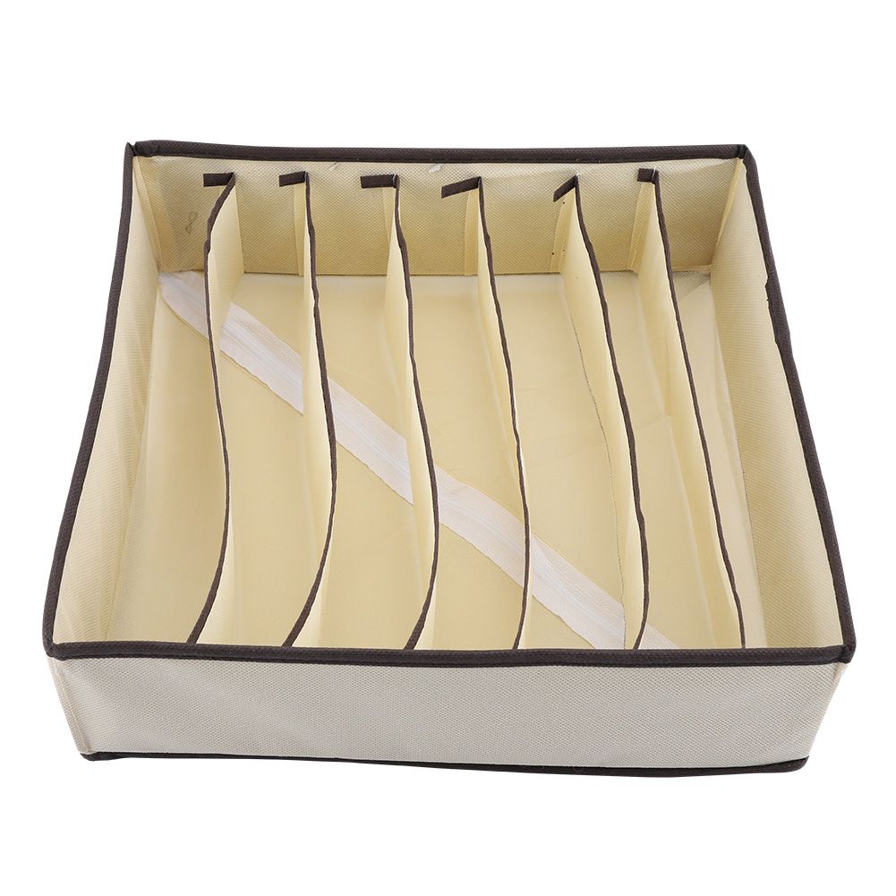 Portable Foldable Durable Divider Storage Box Case Container for Bra Underwear