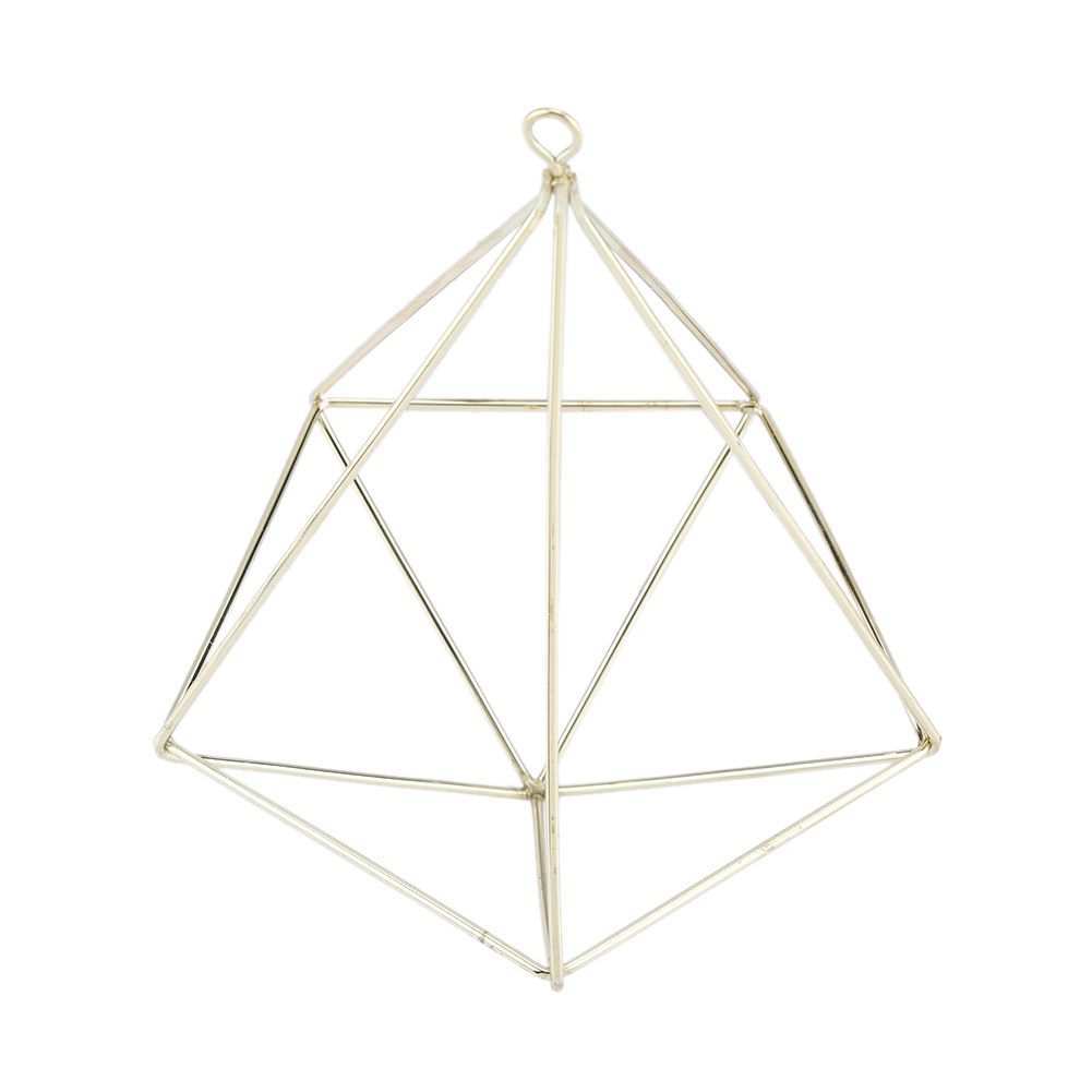 Freestanding Hanging Geometric Plant Stand Flower Hanger Moss Fern Plant Decor view 6