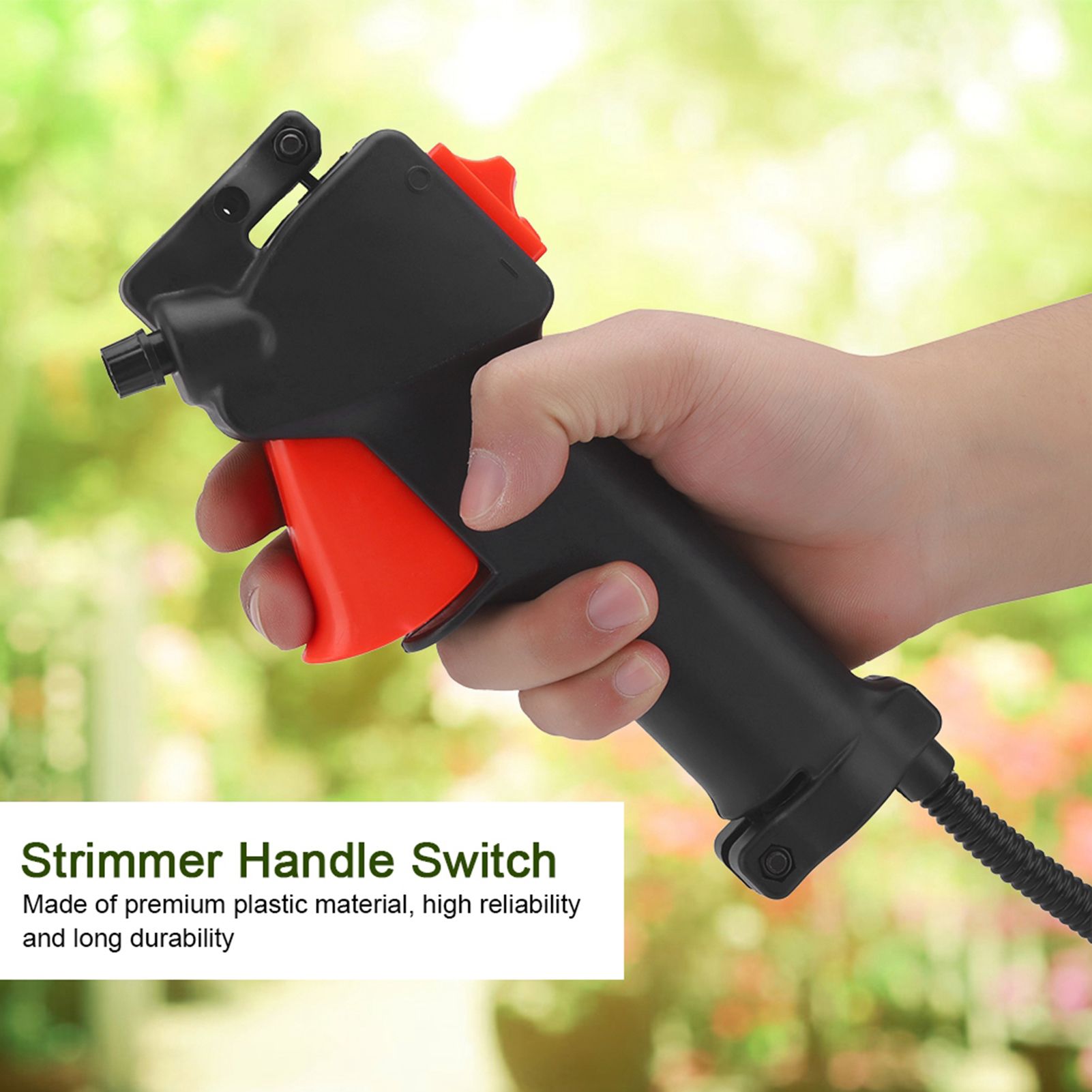 26mm Strimmer Trimmer Handle Switch Throttle Trigger Cable Brush Cutter view 2