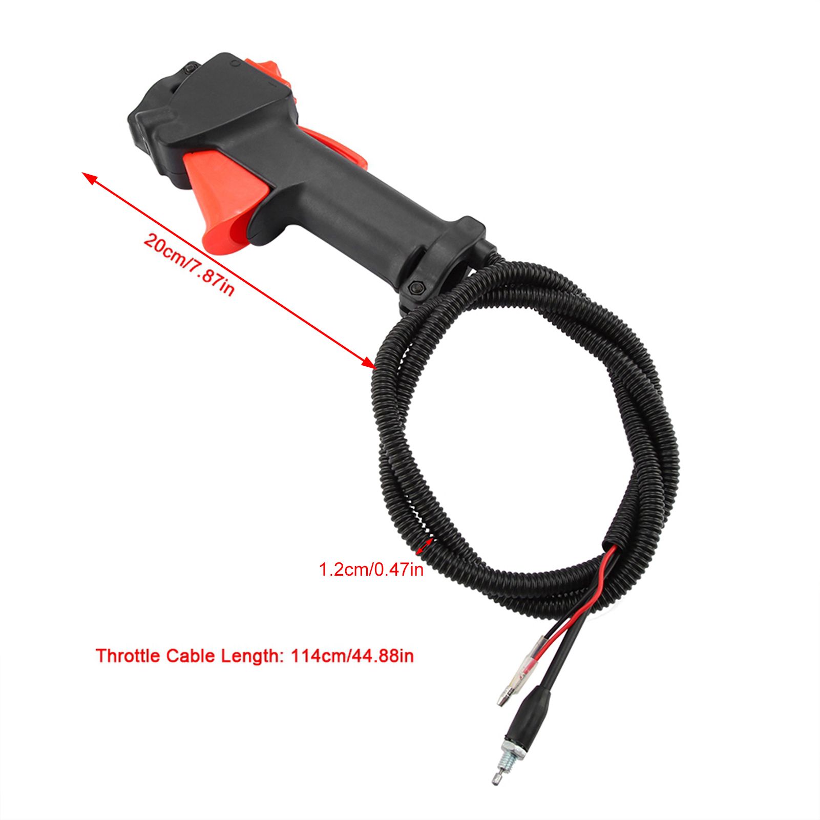 26mm Strimmer Trimmer Handle Switch Throttle Trigger Cable Brush Cutter view 10